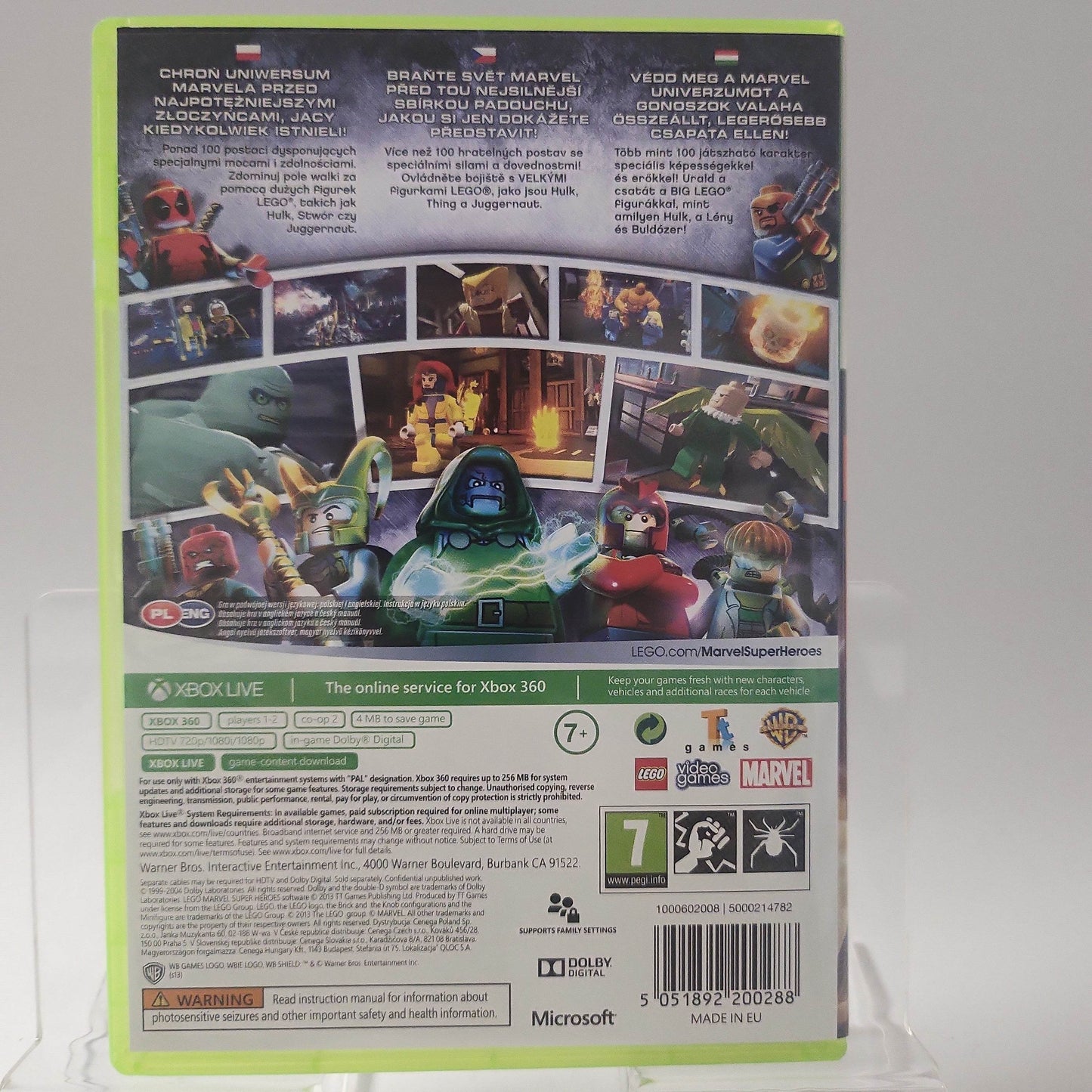 LEGO Marvel Super Heroes Classics (No Book) Xbox 360 - Feniks Gameshop