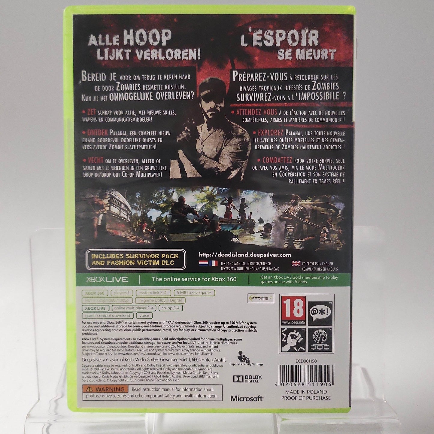 Dead Island Riptide Special Edition (No Book) Xbox 360 - Feniks Gameshop