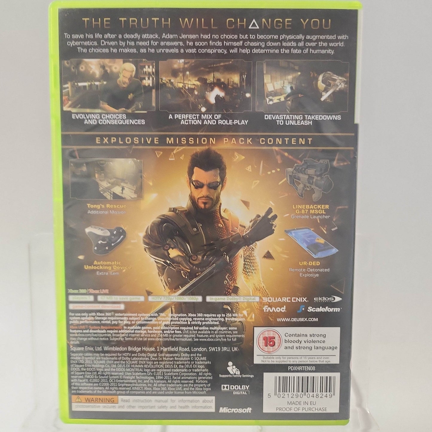 Deus Ex Human Revolution Limited Edition Xbox 360 - Feniks Gameshop
