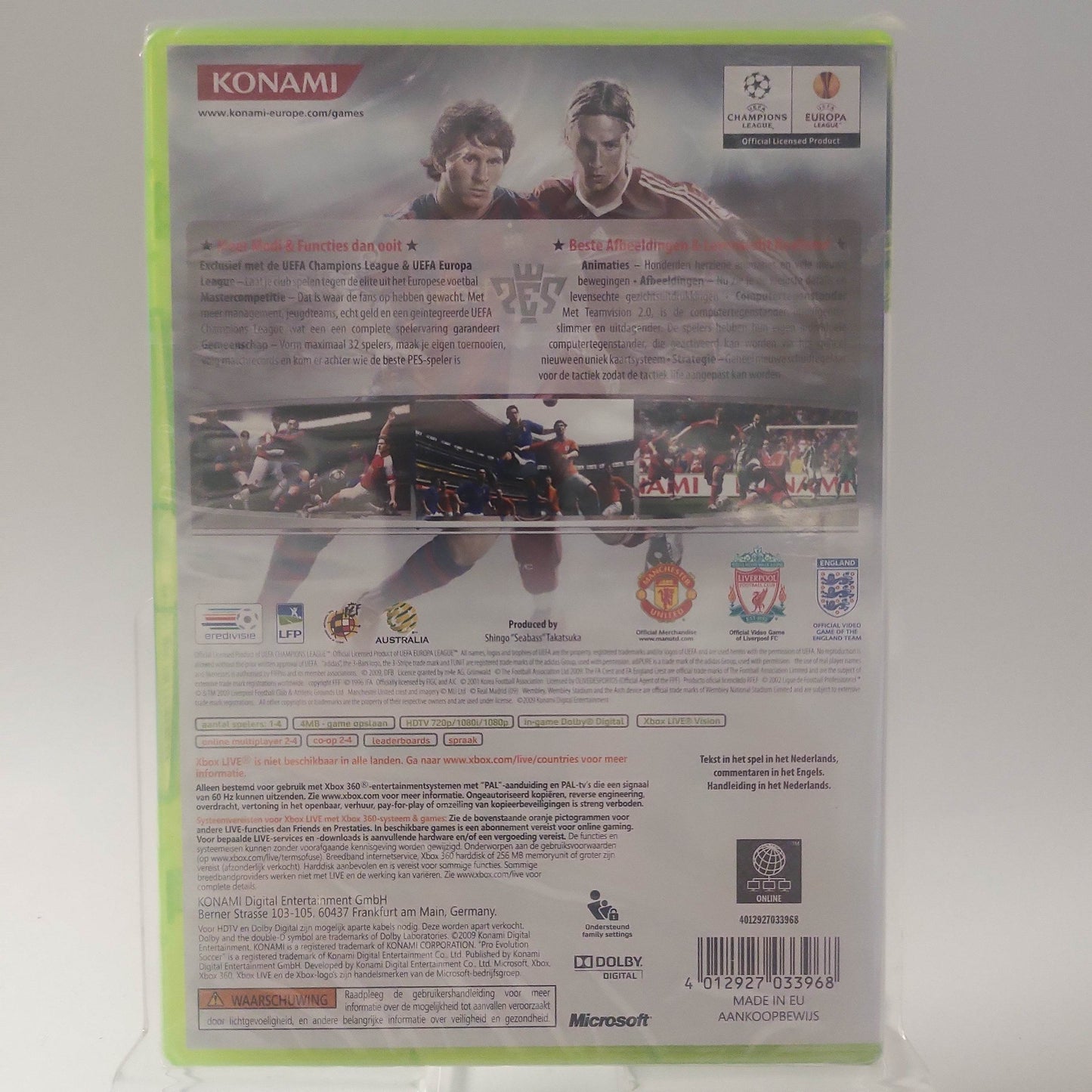 Pro Evolution Soccer 2010 geseald Xbox 360 - Feniks Gameshop
