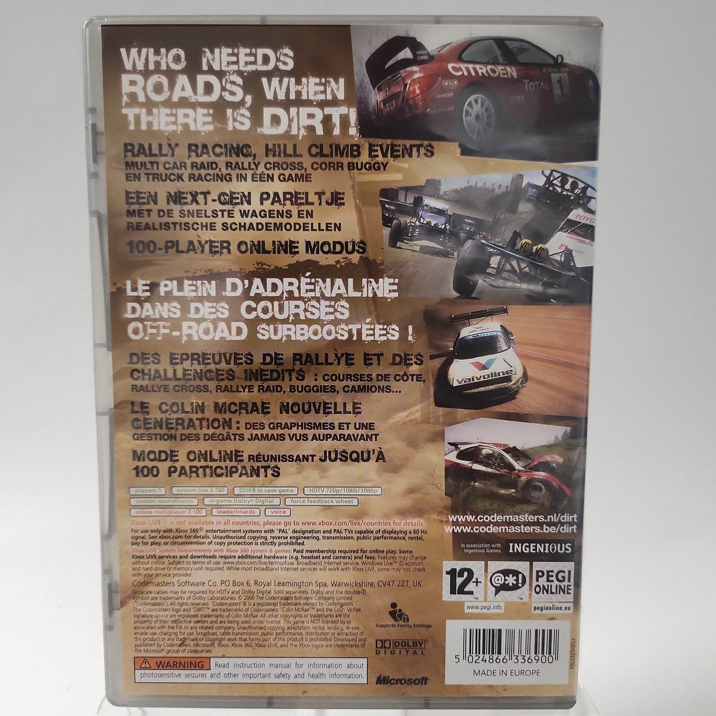 Colin McRae Dirt Classics Xbox 360 - Feniks Gameshop