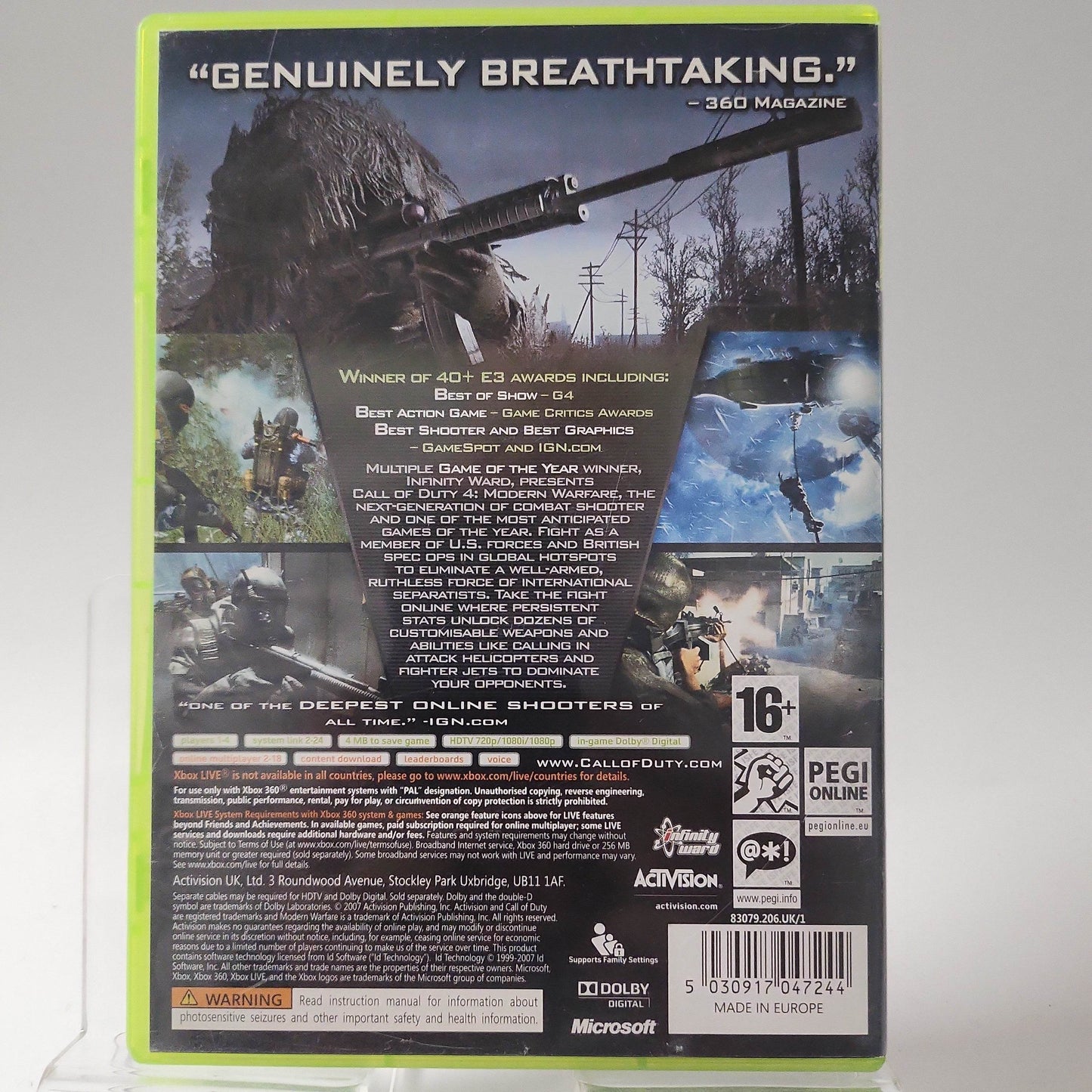 Call of Duty 4 Modern Warfare GOTY Xbox 360 - Feniks Gameshop