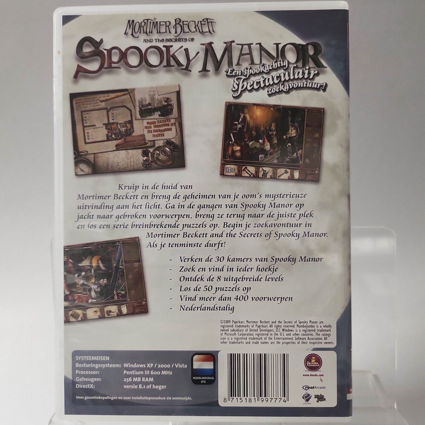 Mortimer Beckett and the Secrets of Spooky Manor (No Book) PC - Feniks Gameshop