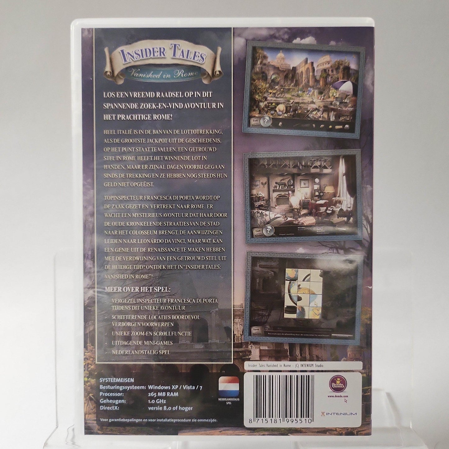 Insider Tales Vanished in Rome (No Book) PC - Feniks Gameshop