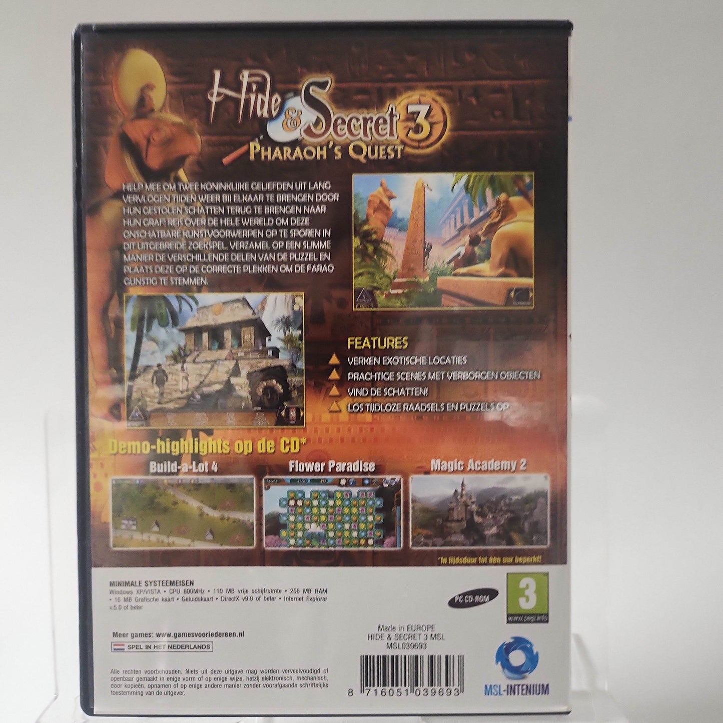 Hide & Secret 3 Pharaoh's Quest (No Book) PC - Feniks Gameshop