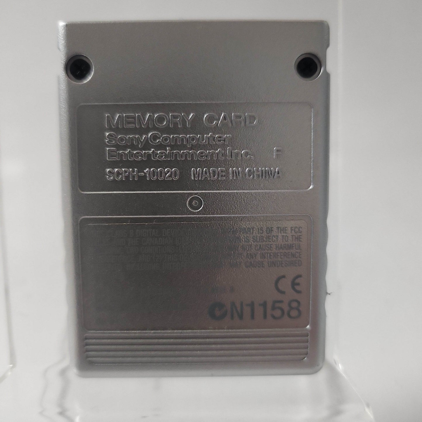 Orginele Memorycard Grijs Playstation 1 - Feniks Gameshop