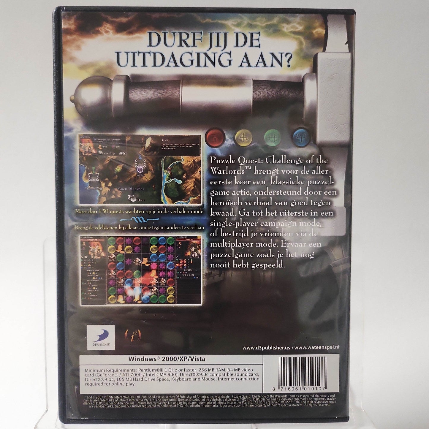 Puzzle Quest Challenge of the Warlords (No Book) PC - Feniks Gameshop