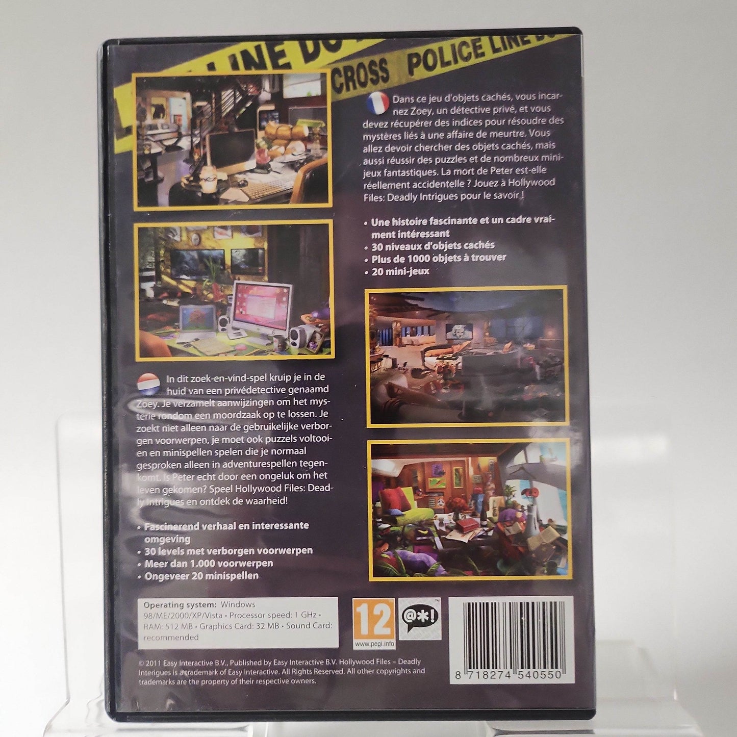 Hollywood Files Deadly Intrigues (No Book) PC - Feniks Gameshop
