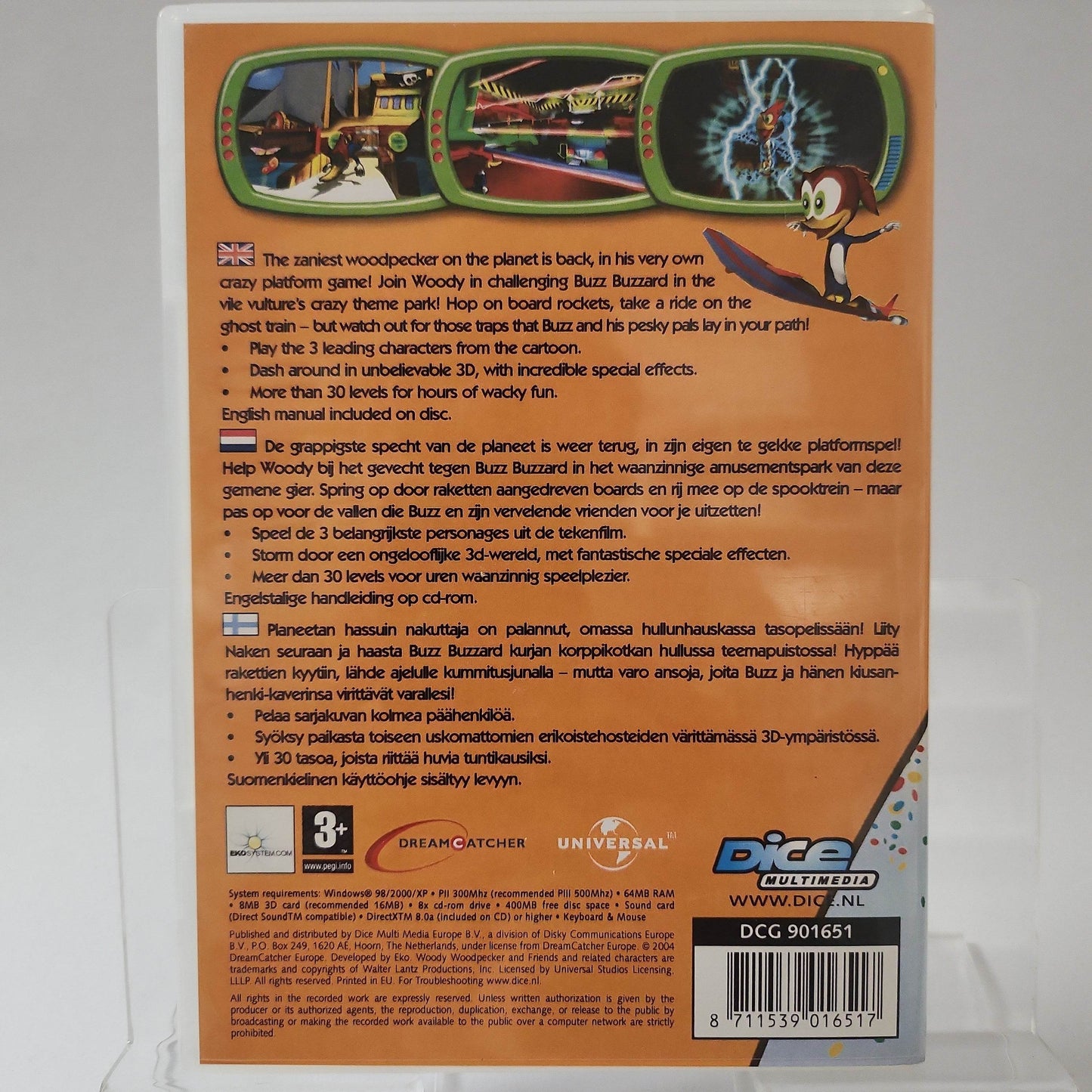 Woody Woodpecker Escape from Buzz Buzzard's Park (No Book) PC - Feniks Gameshop