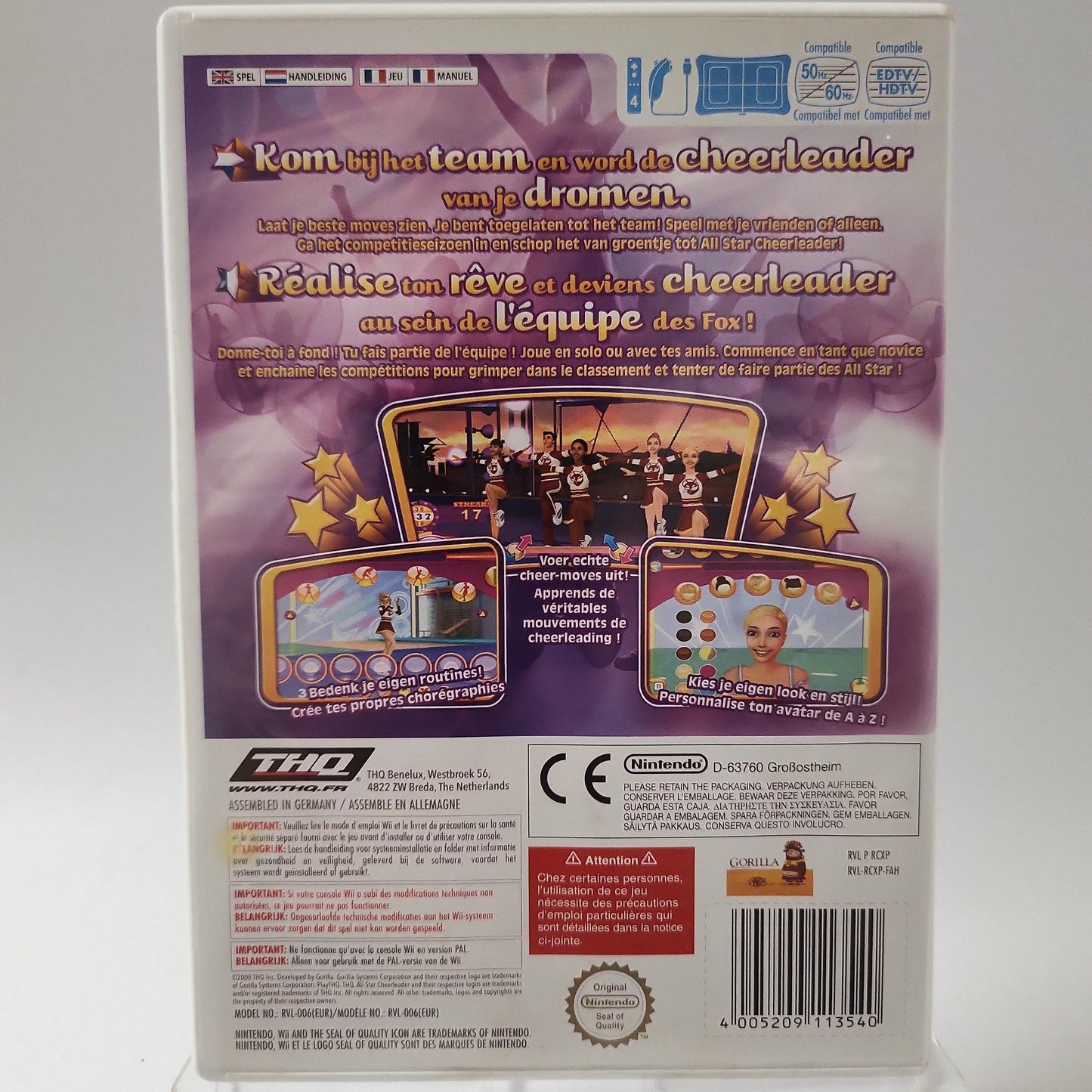 All Star Cheerleader Nintendo Wii - Feniks Gameshop