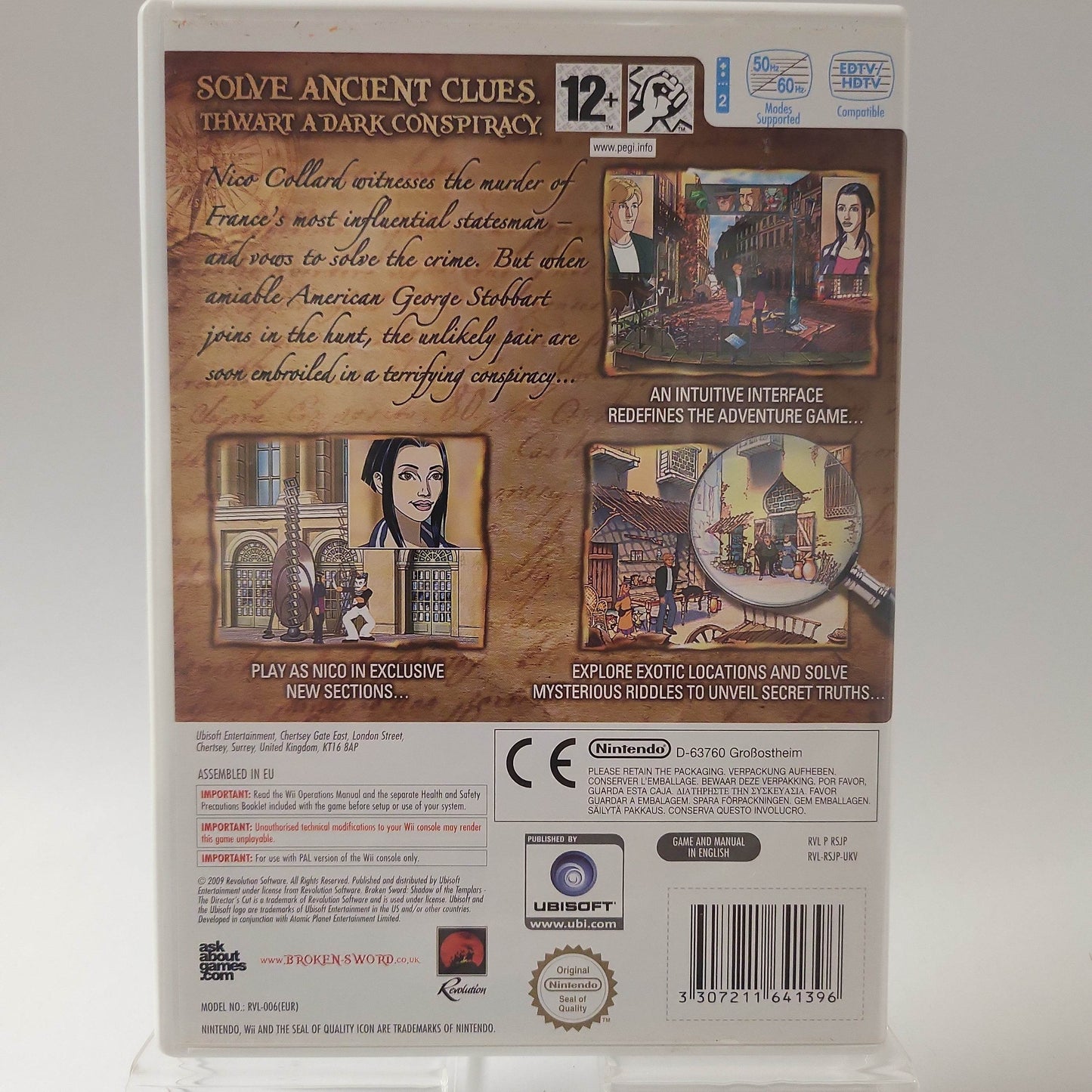 Broken Swords Nintendo Wii - Feniks Gameshop
