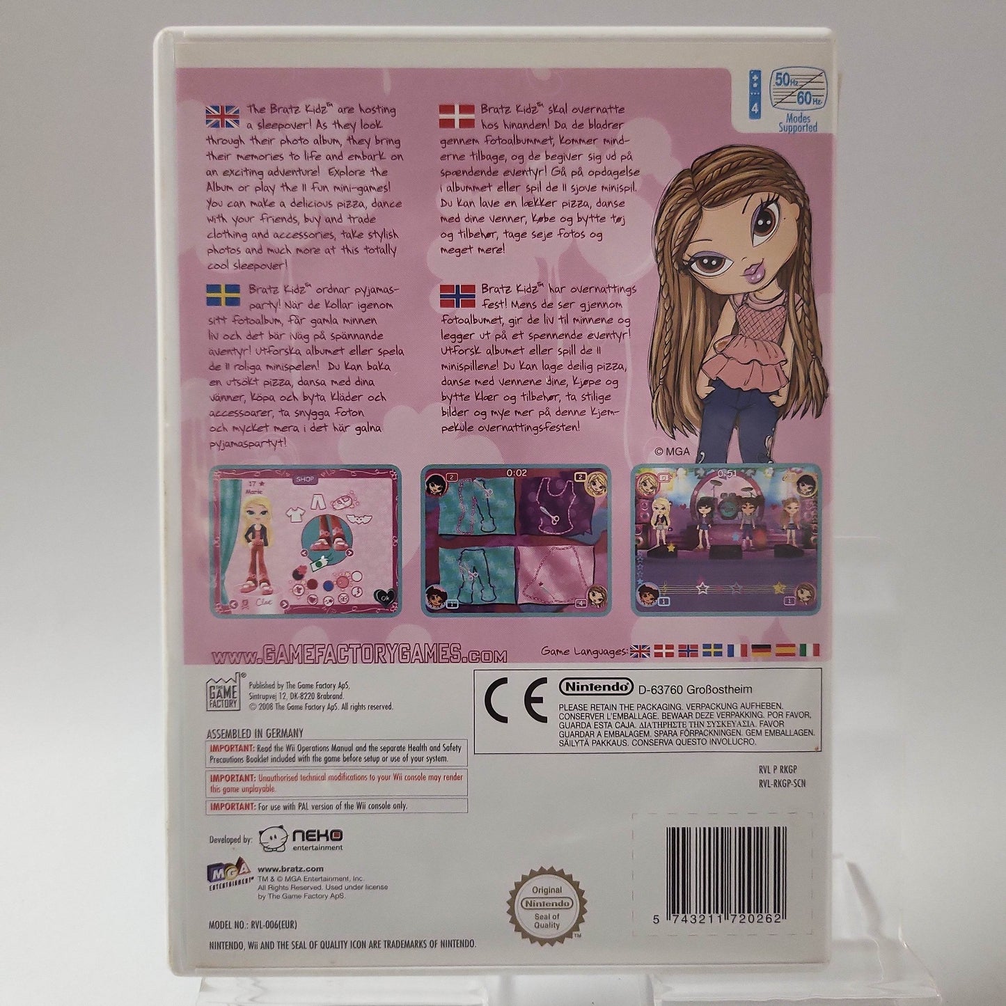 Bratz Kidz Party Nintendo Wii - Feniks Gameshop