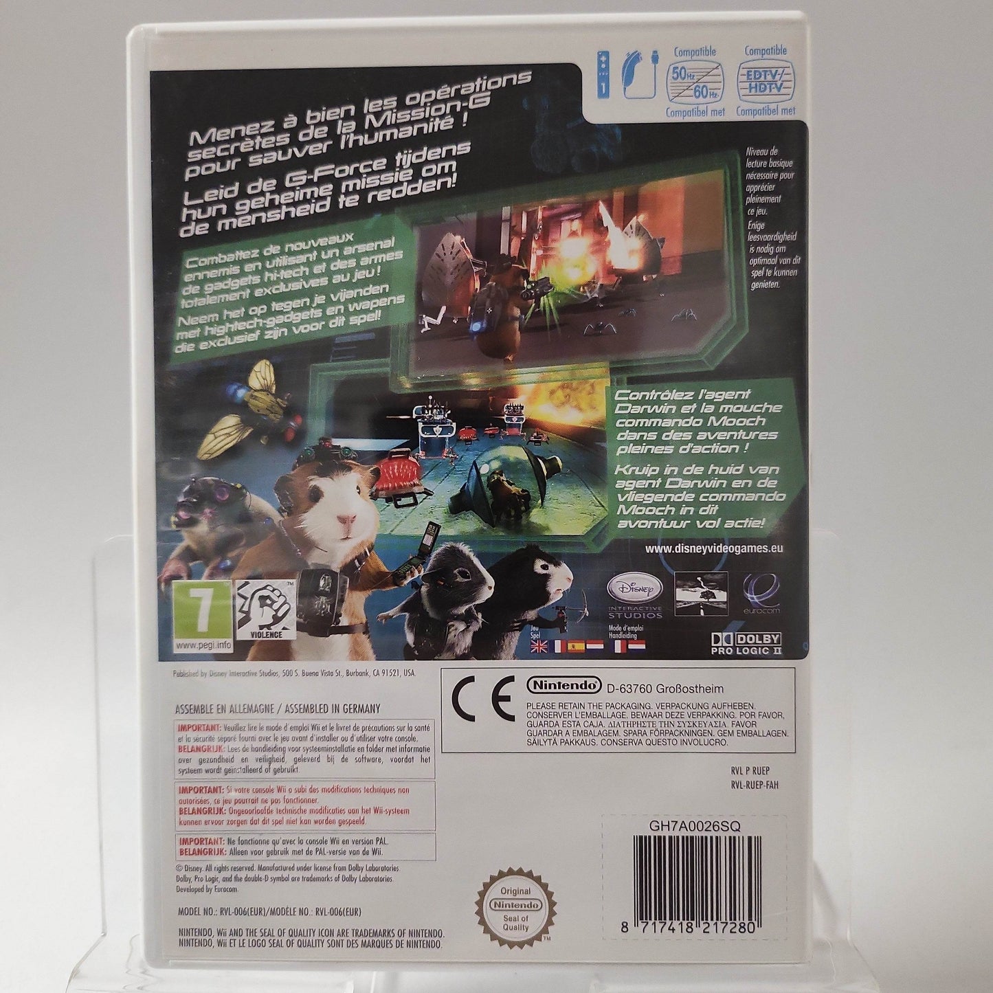 Disney G-Force Nintendo Wii - Feniks Gameshop