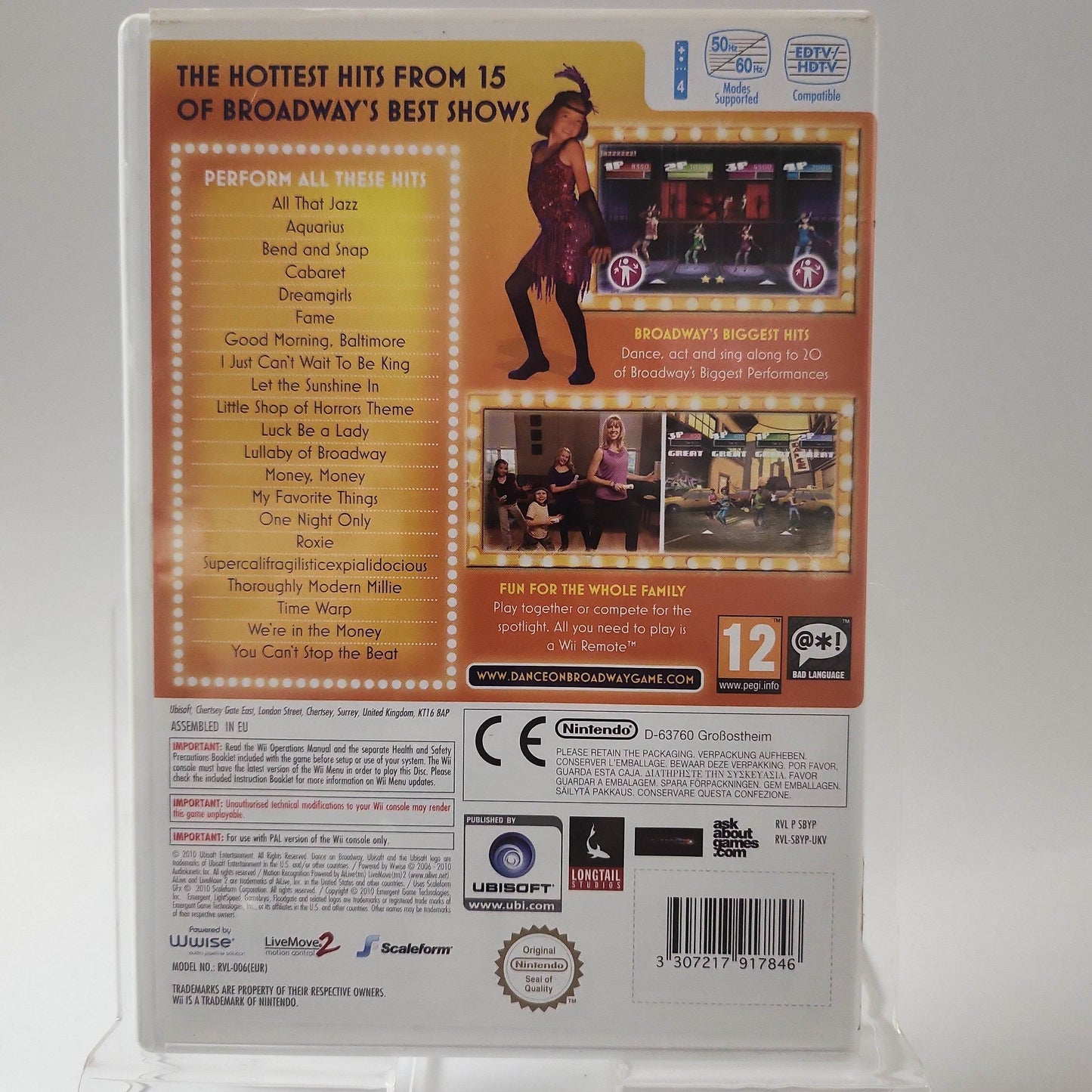 Dance on Broadway Nintendo Wii - Feniks Gameshop