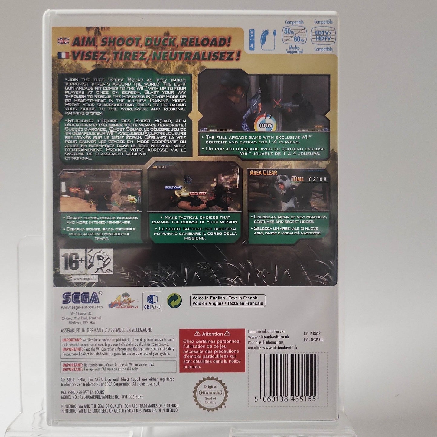 Ghost Squad Nintendo Wii - Feniks Gameshop