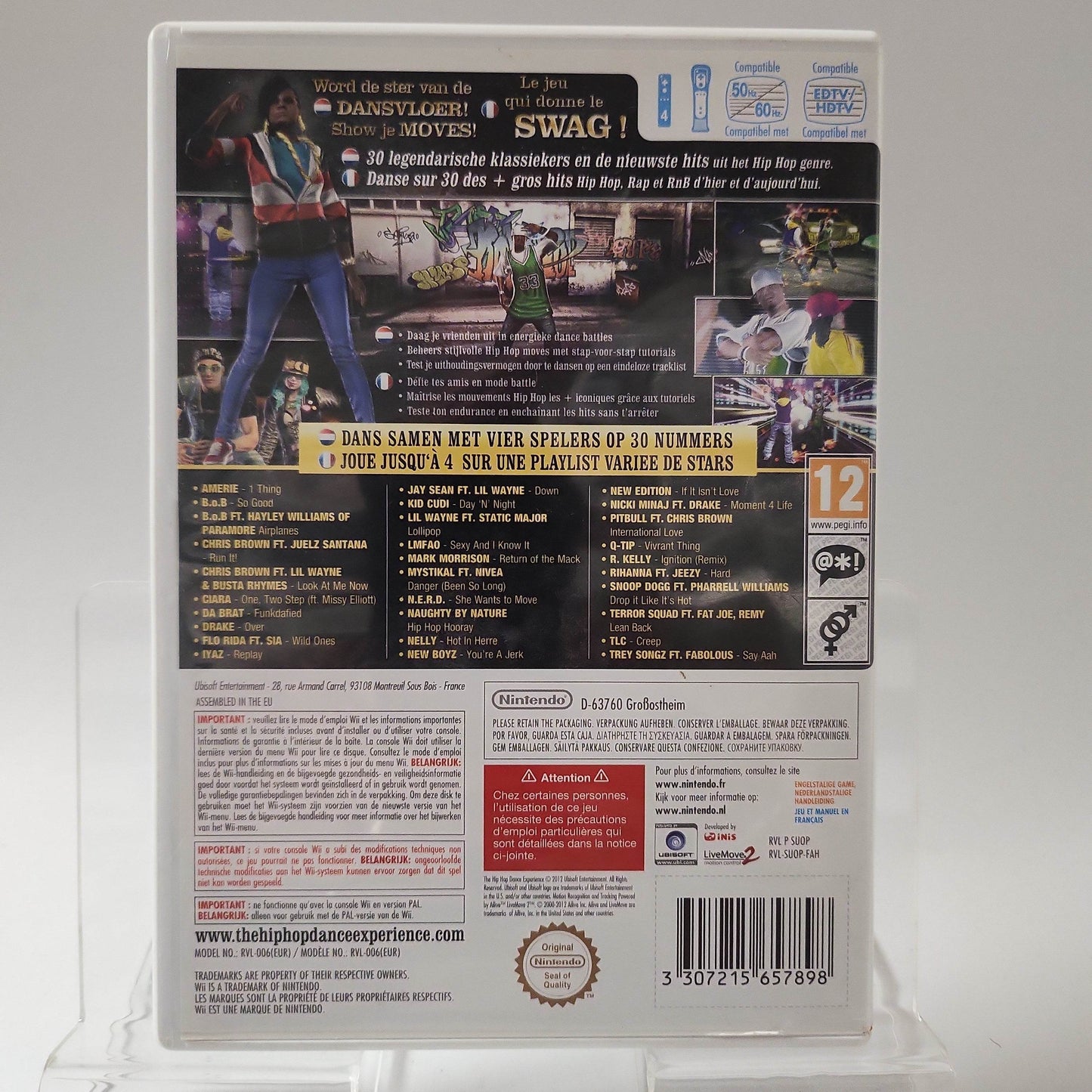 Hip Hop Dance Experience Nintendo Wii - Feniks Gameshop