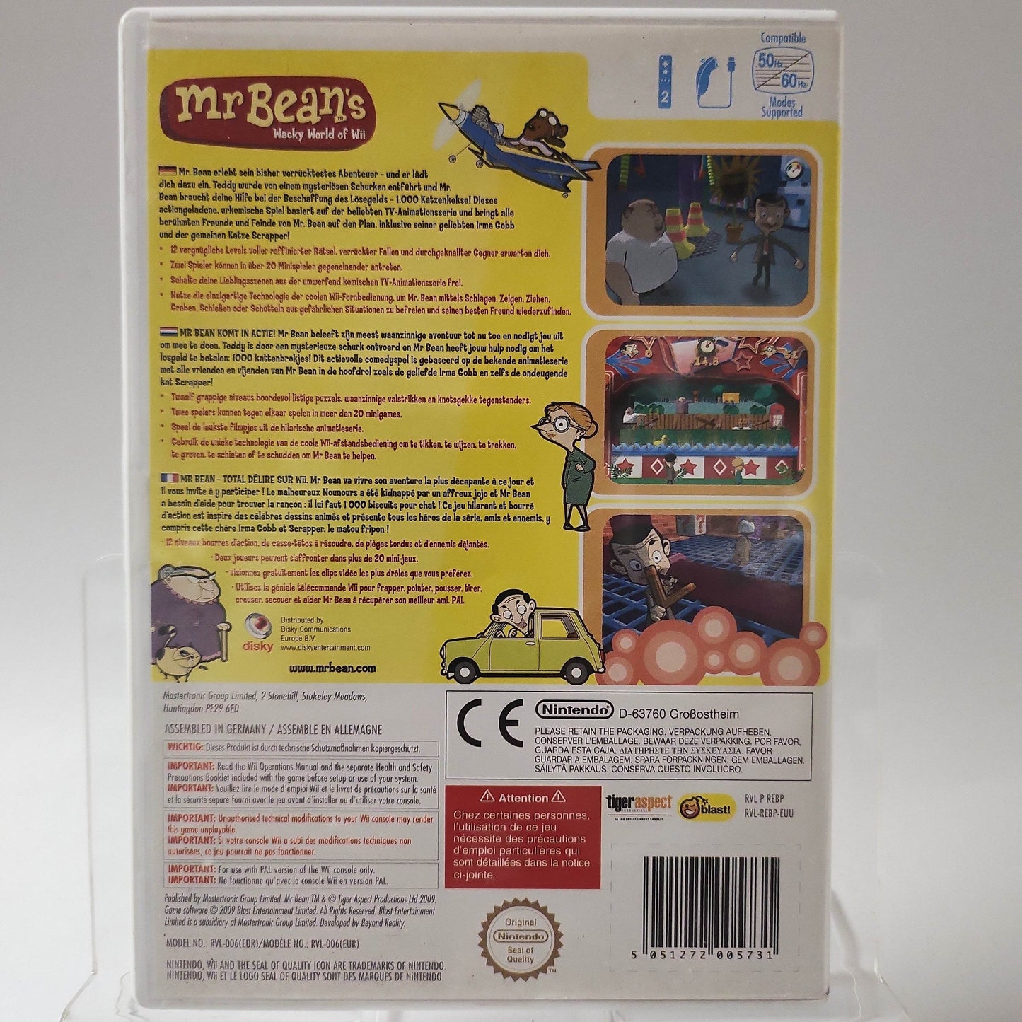 Mr Bean's Wacky World of Wii (No Book) Nintendo Wii - Feniks Gameshop