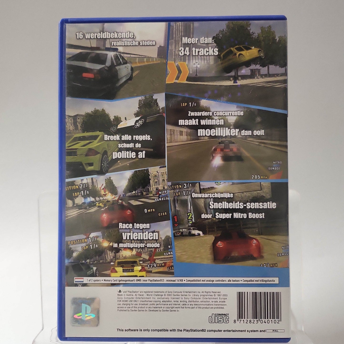 A2 Racer World Challenge voor de Playstation 2 - Feniks Gameshop