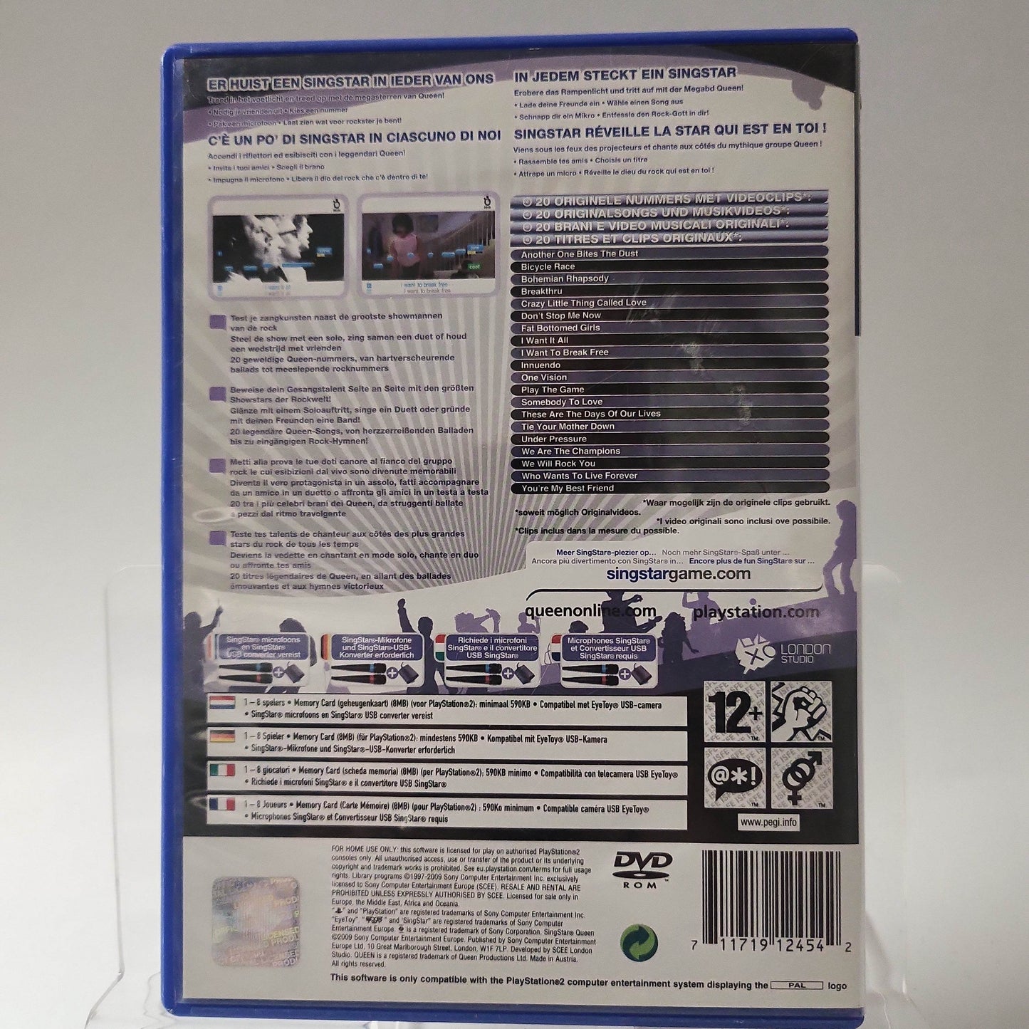 Singstar Queen Playstation 2 - Feniks Gameshop