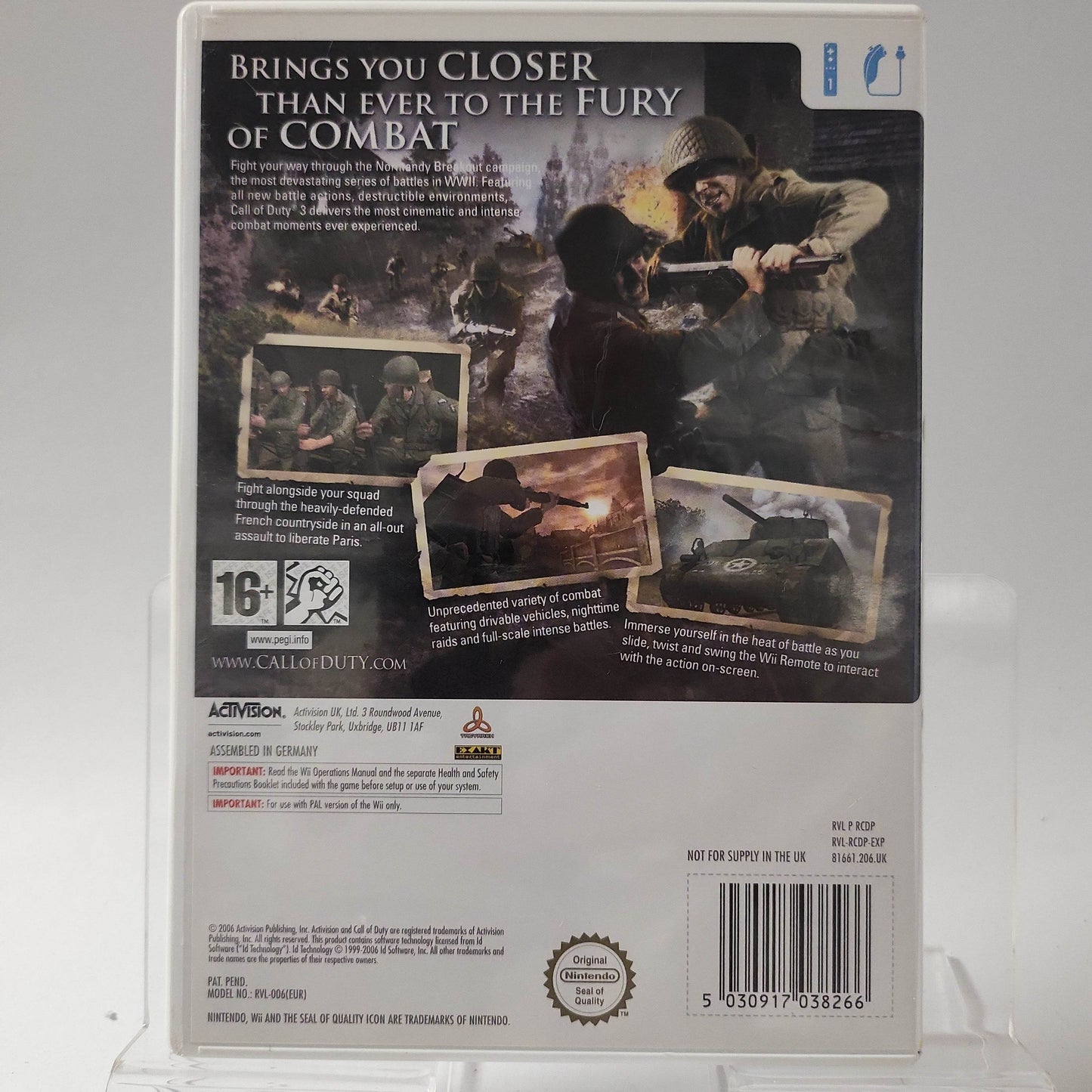 Call of Duty 3 Nintendo Wii - Feniks Gameshop