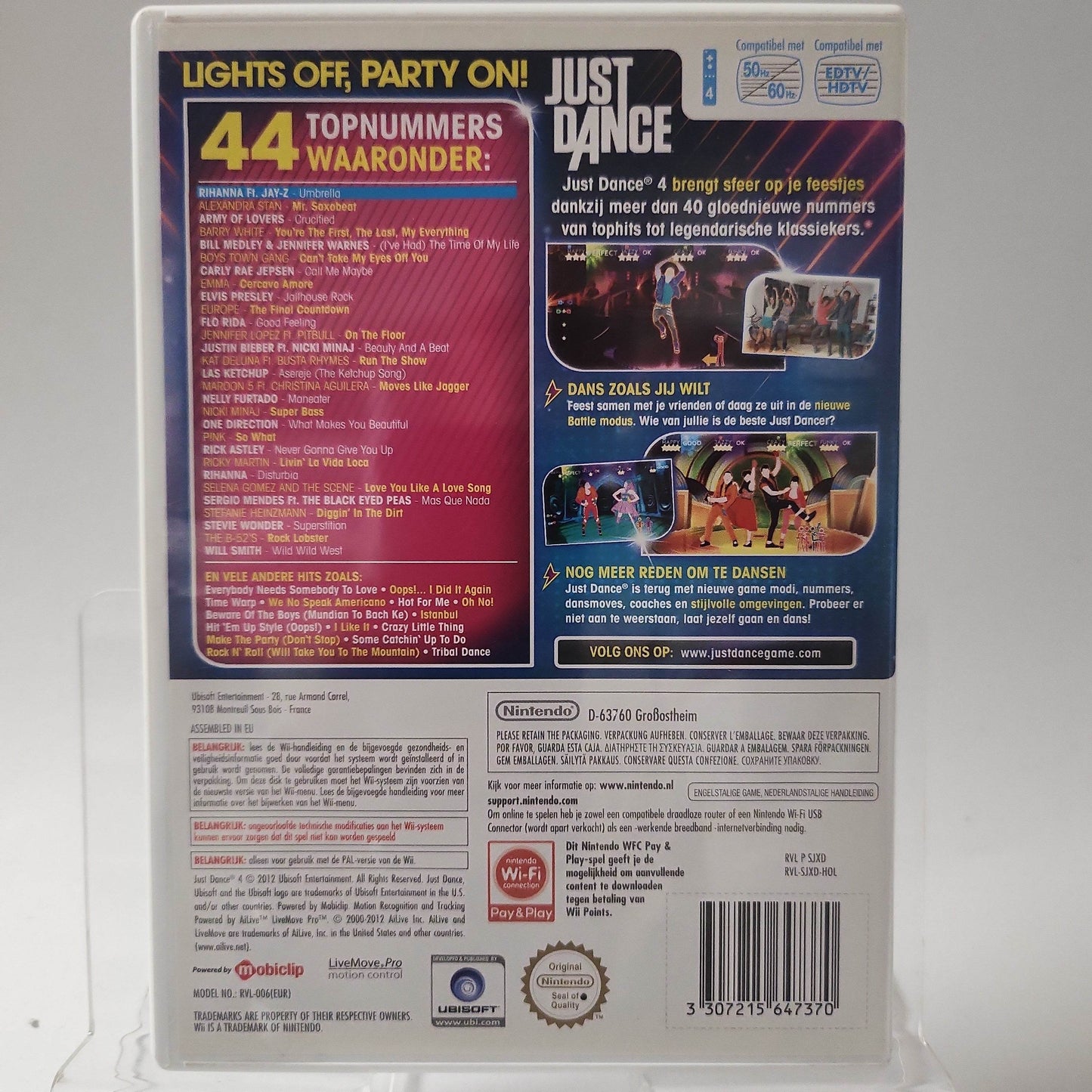 Just Dance 4 Special Edition Nintendo Wii - Feniks Gameshop