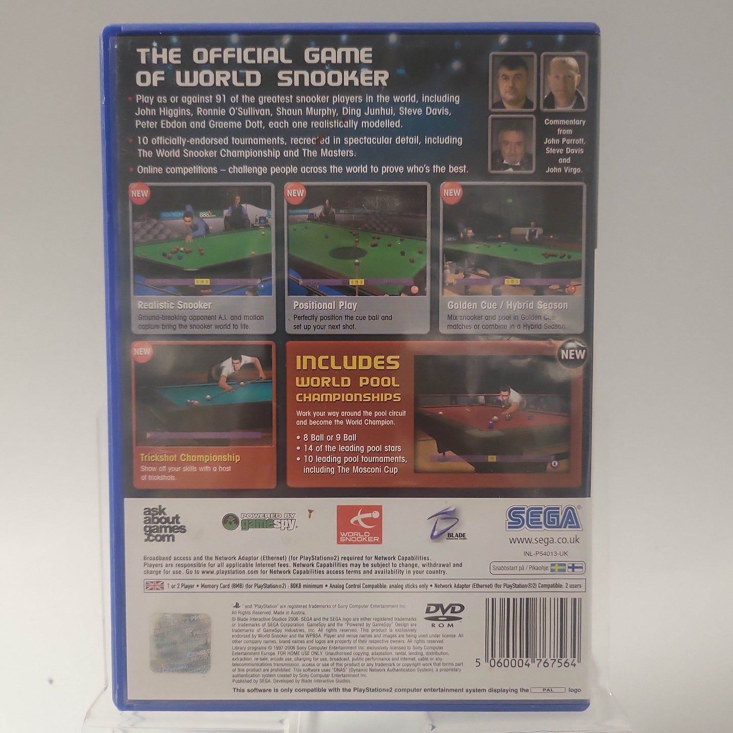 World Snooker Championship 2007 Playstation 2 - Feniks Gameshop