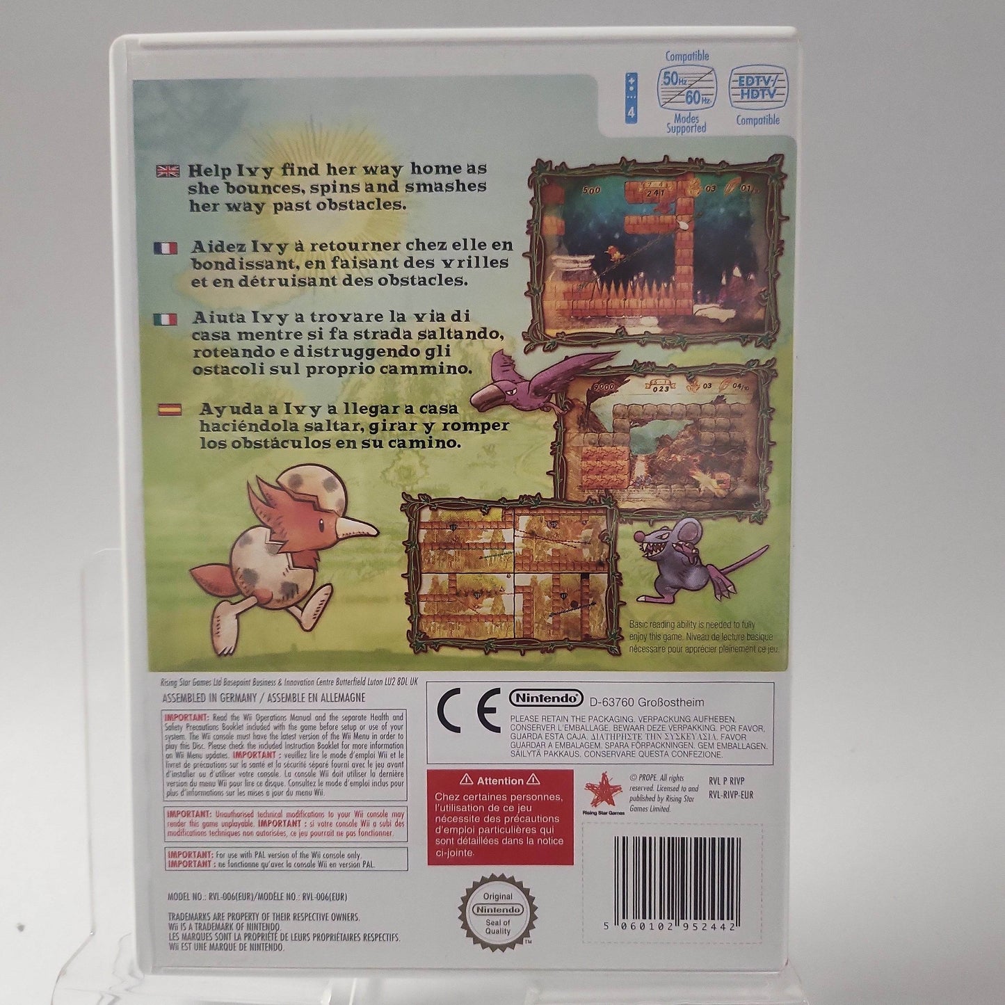 Ivy the Kiwi Nintendo Wii - Feniks Gameshop