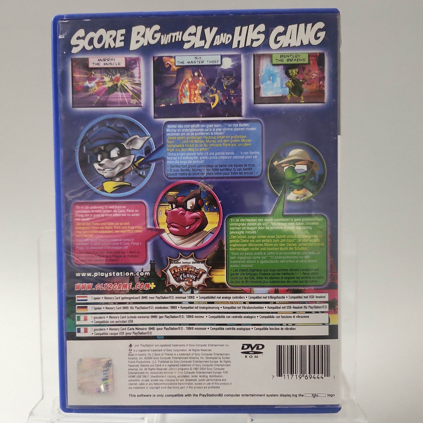 Sly 2 Band of Thieves Playstation 2 - Feniks Gameshop