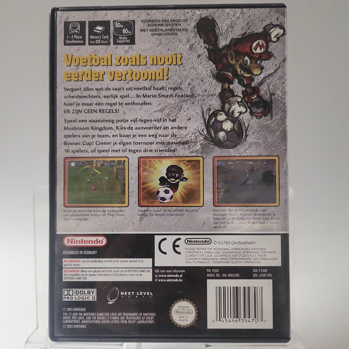 Mario Smash Football Nintendo Gamecube - Feniks Gameshop
