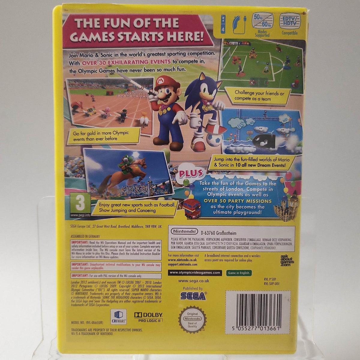 Mario & Sonic at the Olympic Games London 2012 Nintendo Wii - Feniks Gameshop