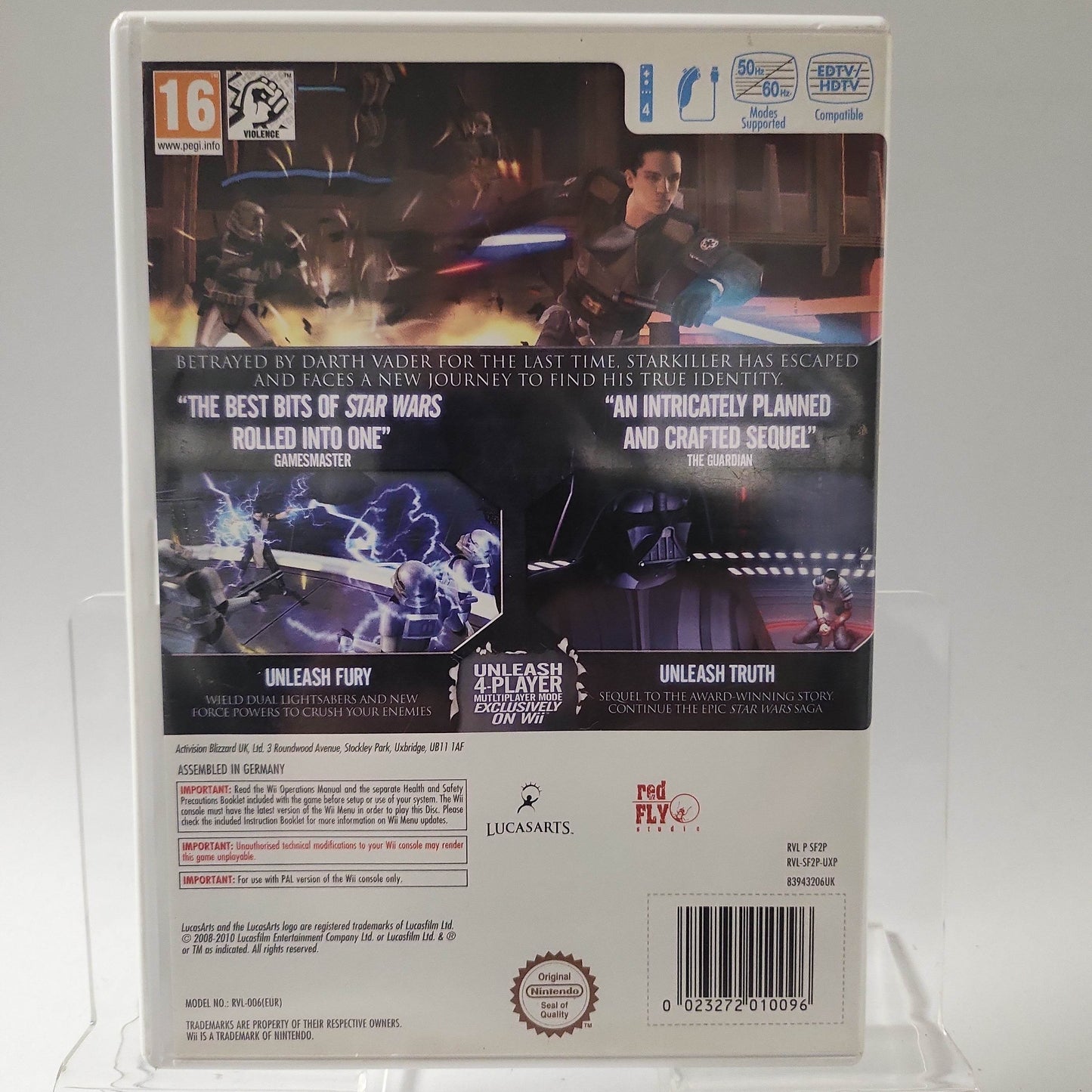 Star Wars the Force Unleashed II Nintendo Wii - Feniks Gameshop