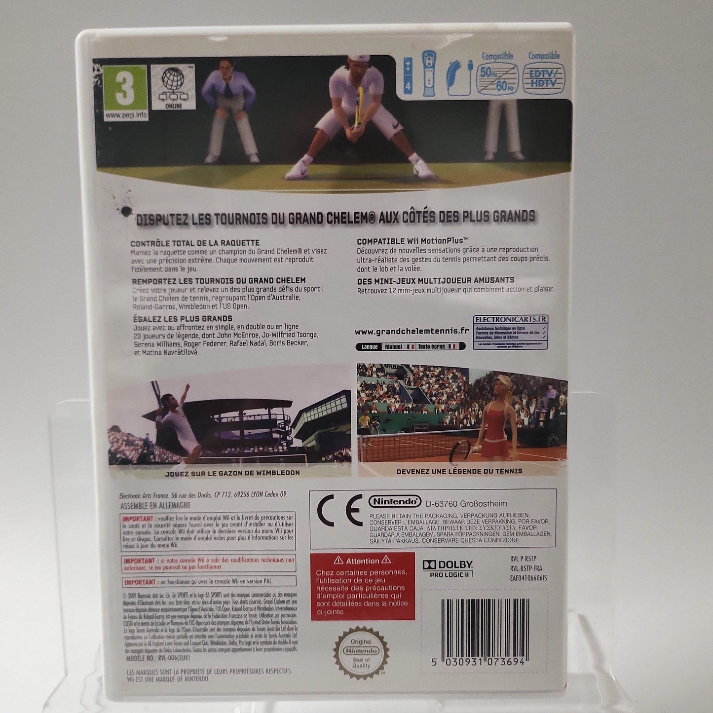 Grand Chelem Tennis Nintendo Wii - Feniks Gameshop
