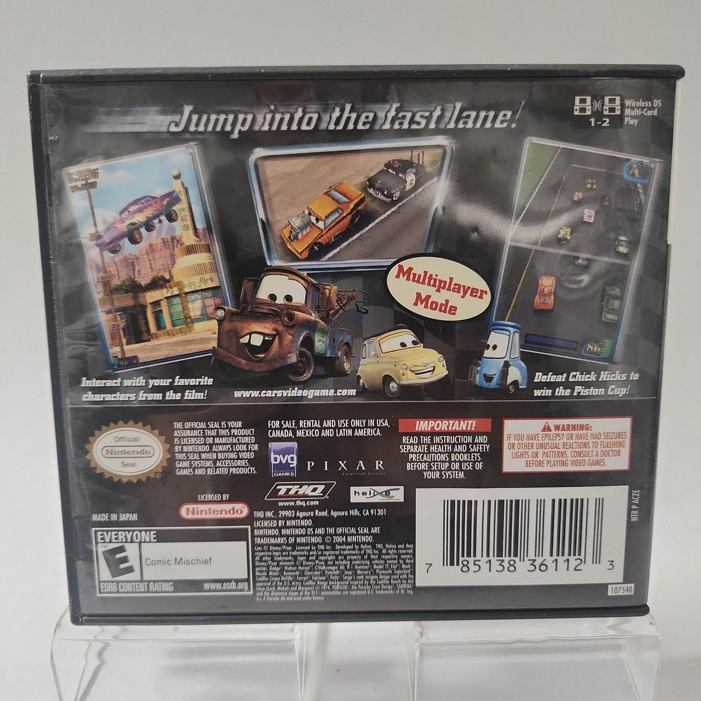 Disney Pixar Cars American Edition Nintendo DS - Feniks Gameshop