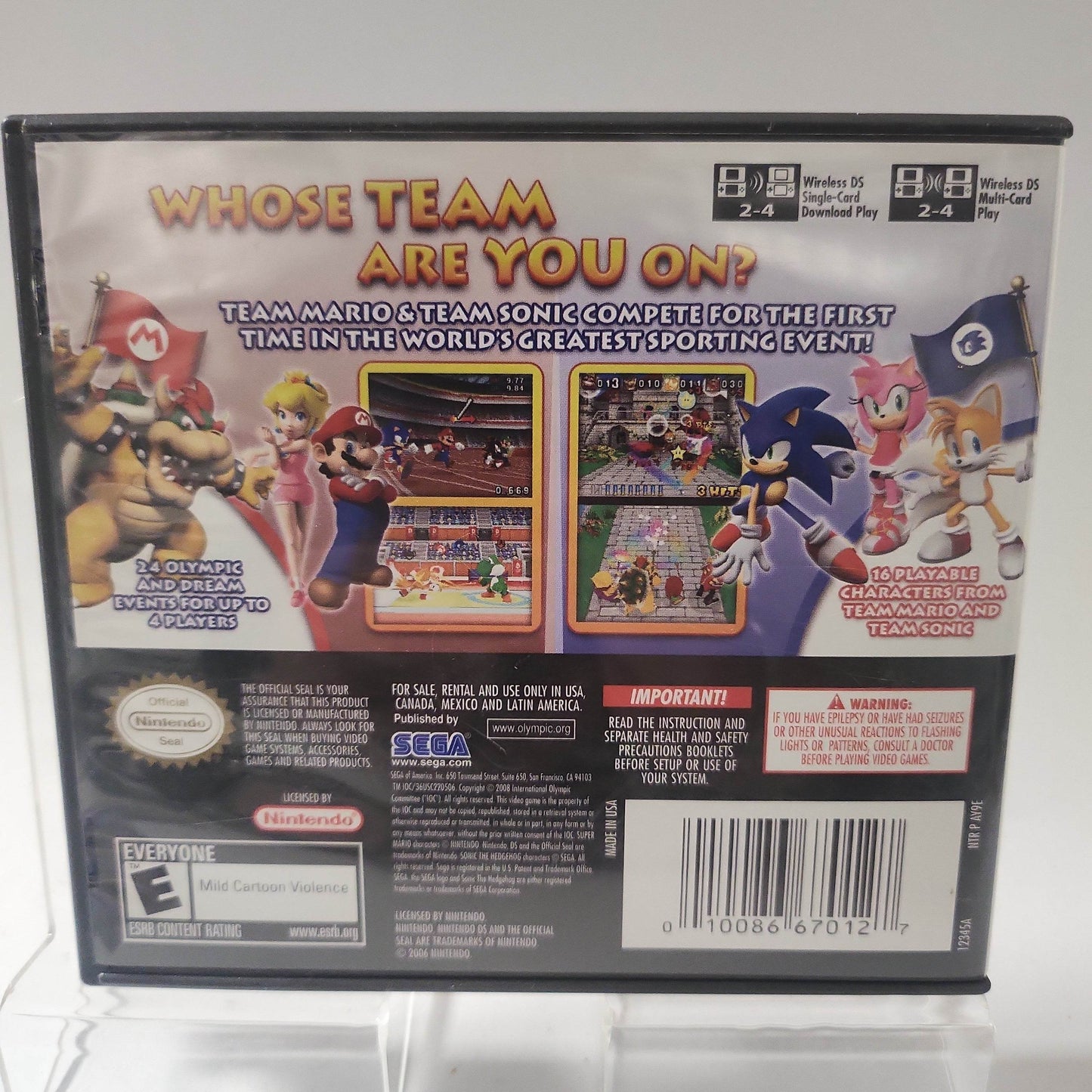 Mario & Sonic at the Olympic Games Beijing 2008 Nintendo DS - Feniks Gameshop