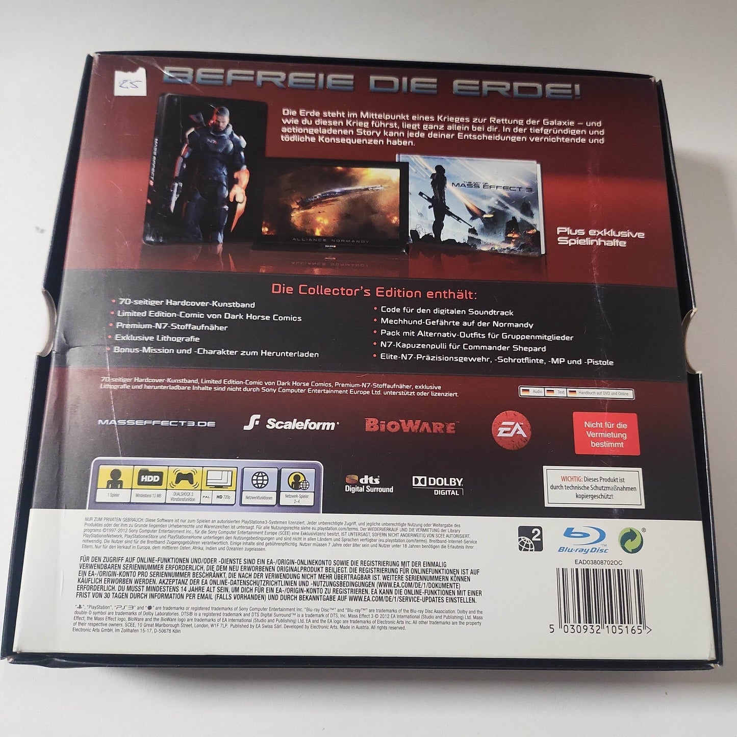 Mass Effect 3 Collector's Edition Playstation 3 - Feniks Gameshop
