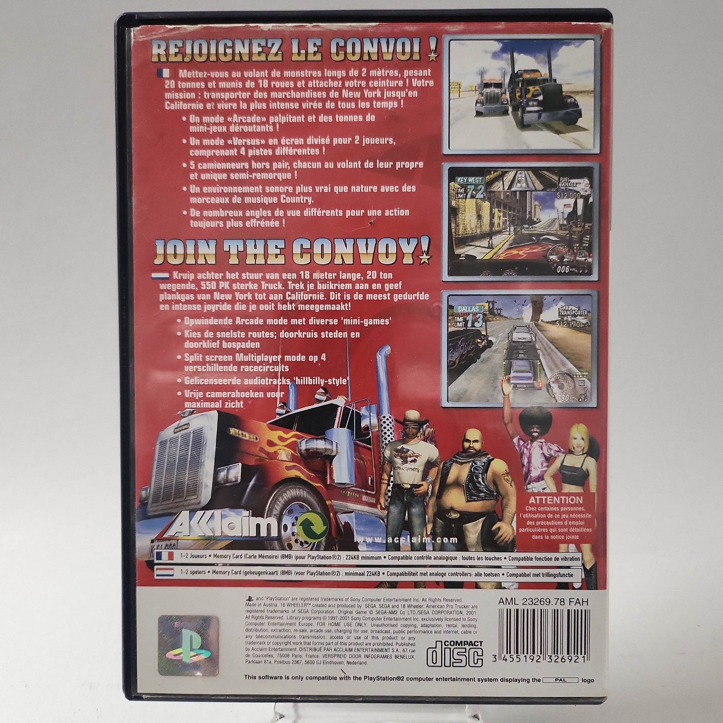 18 Wheeler American Pro Trucker Playstation 2 - Feniks Gameshop
