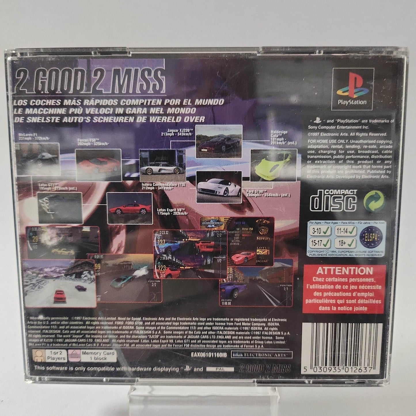 Need for Speed II Playstation 1 - Feniks Gameshop