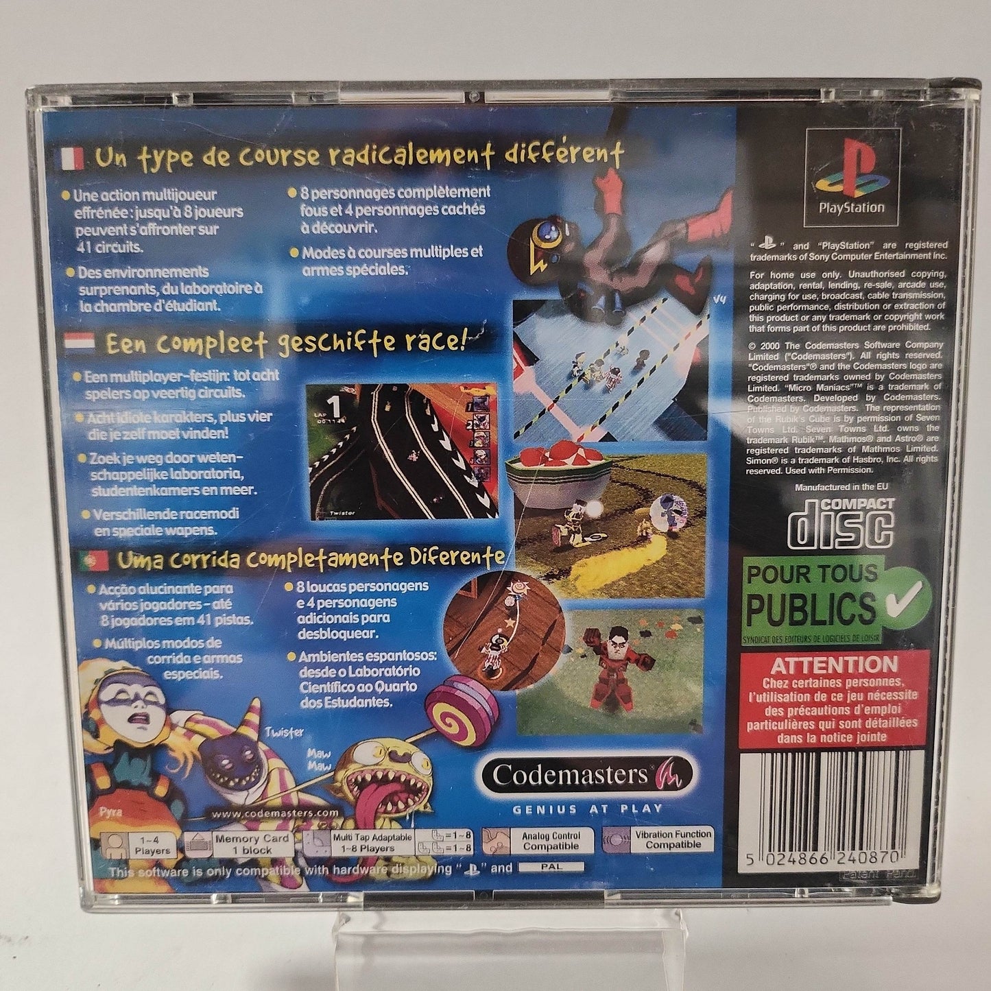 Micro Maniacs Playstation 1 - Feniks Gameshop