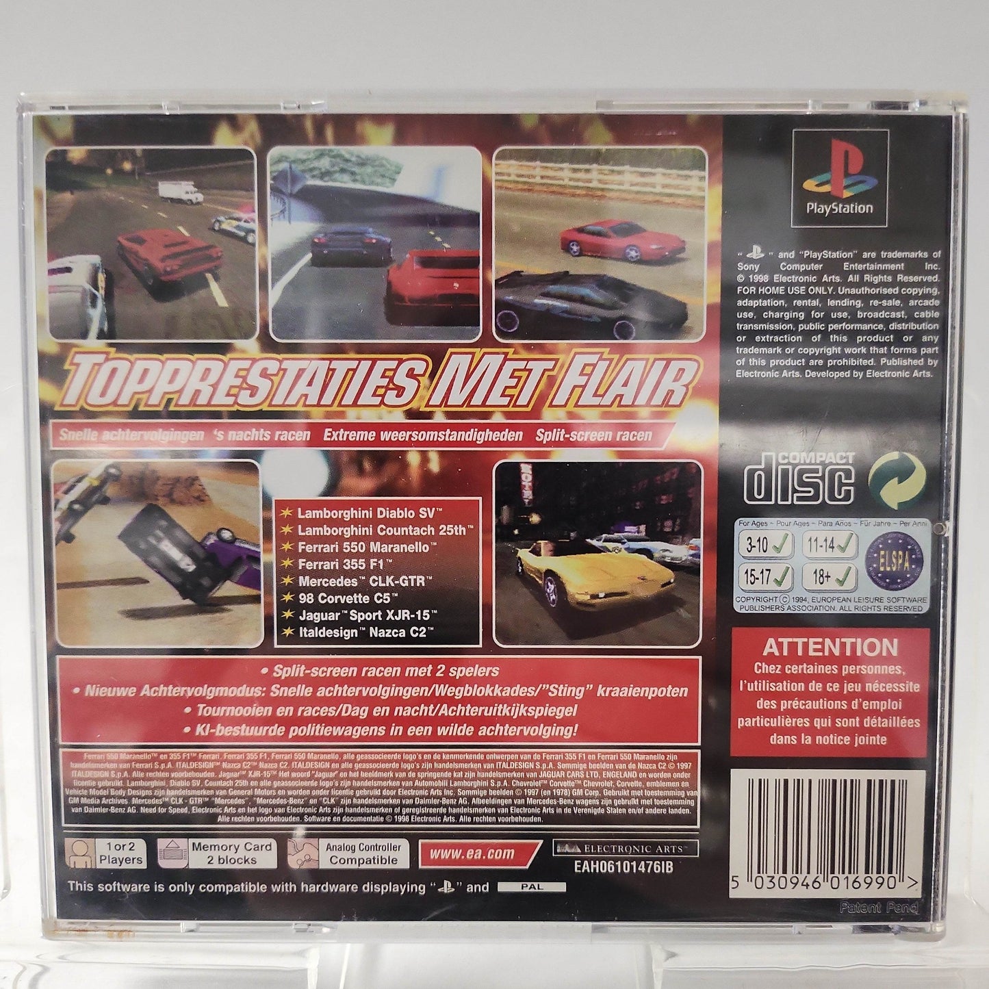 Need for Speed III Hot Pursuit Playstation 1 - Feniks Gameshop