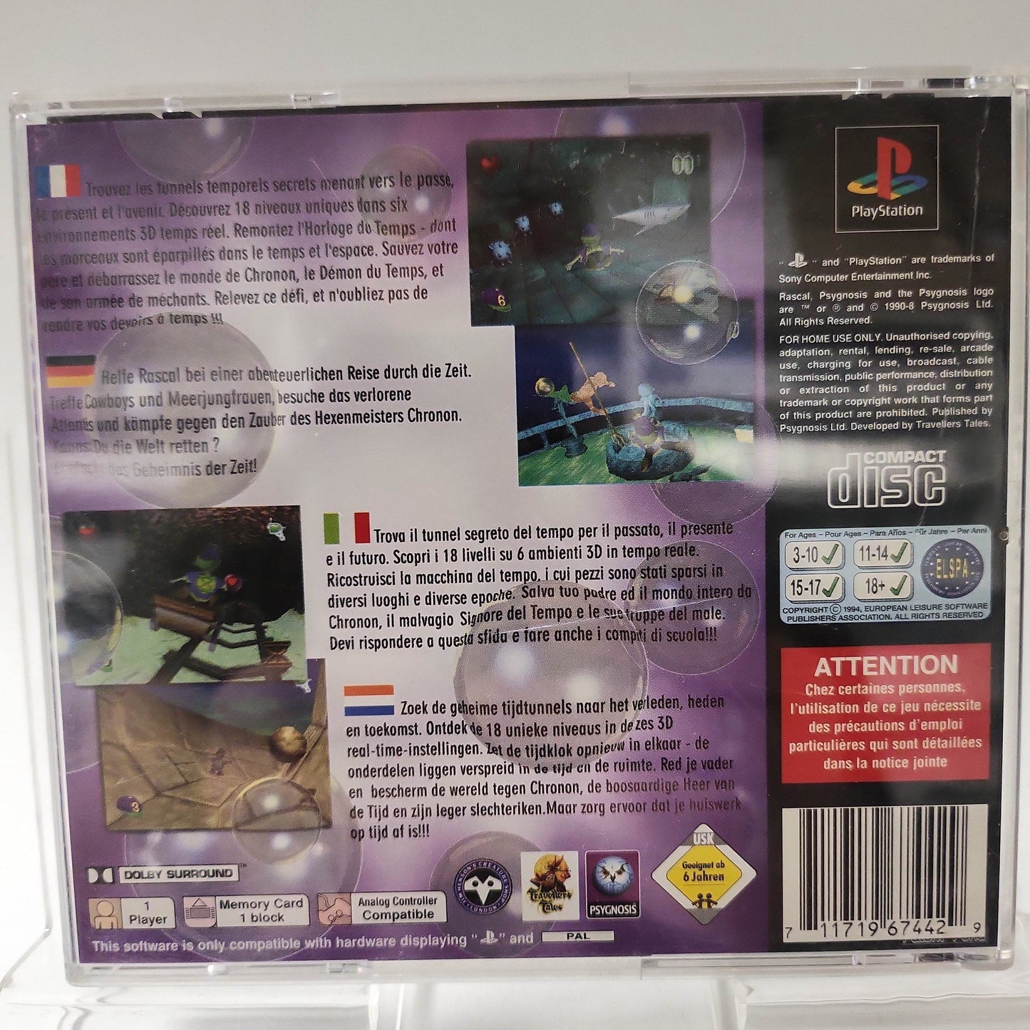 Rascal Playstation 1 - Feniks Gameshop