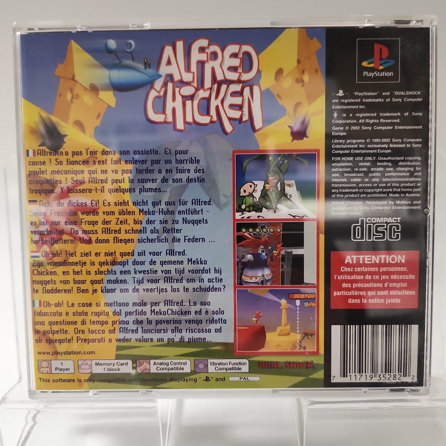 Alfred Chicken Playstation 1 - Feniks Gameshop
