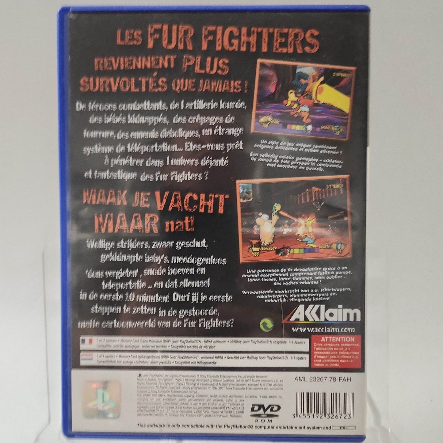 Fur Fighters Viggo's Revenge Playstation 2 - Feniks Gameshop