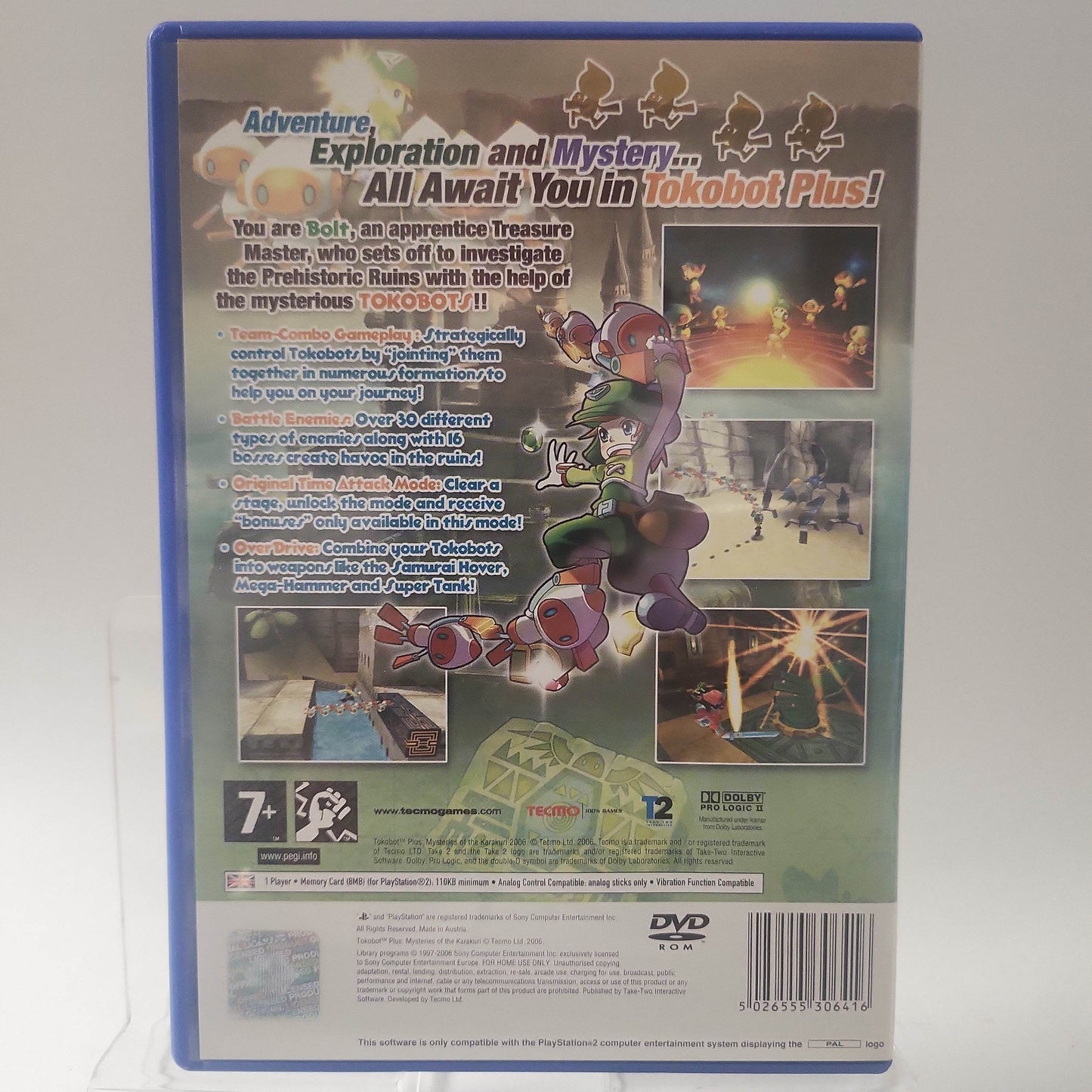 Tokobot Plus Plus Mysteries of the Karakuri PS2 - Feniks Gameshop