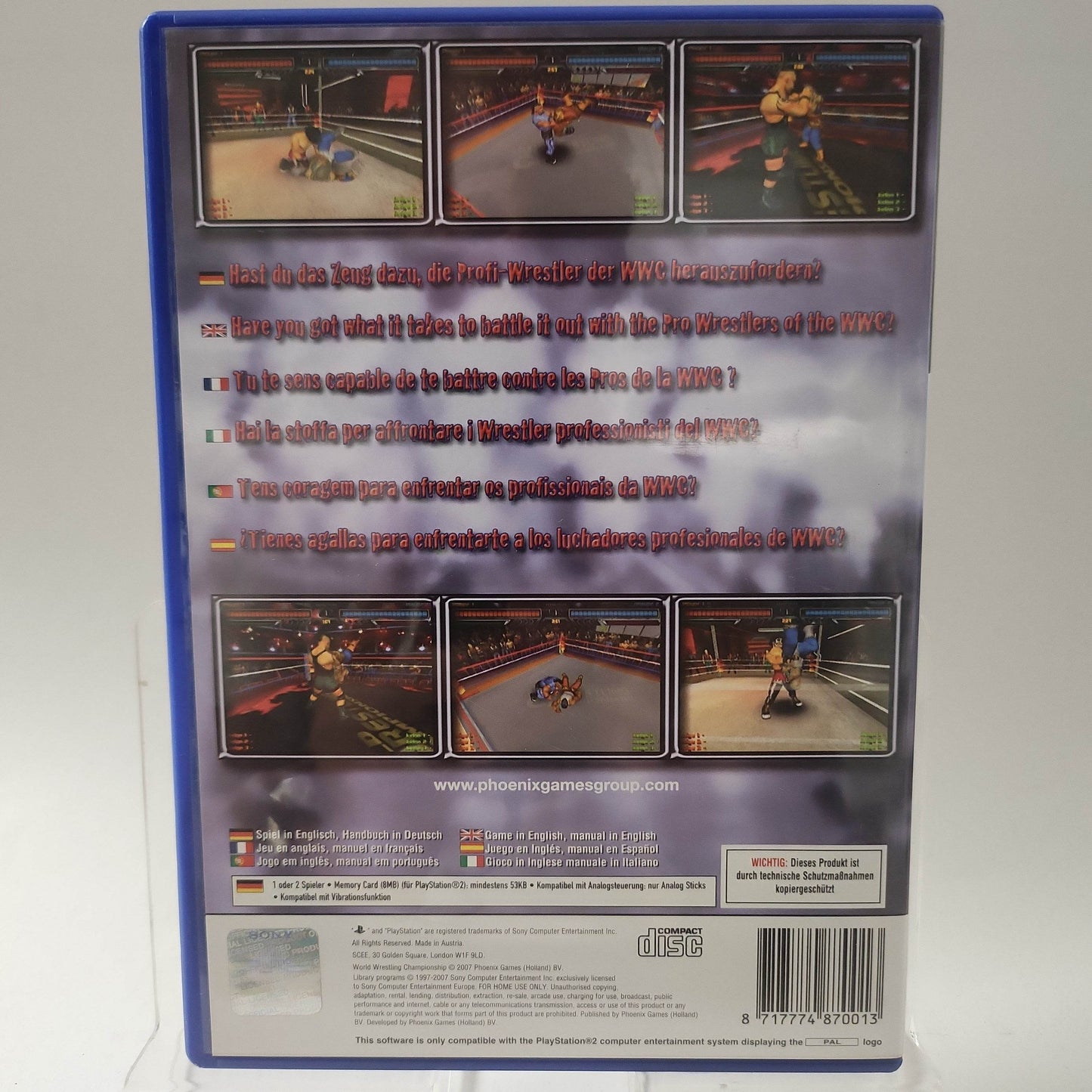 World Wrestling Championship Playstation 2 - Feniks Gameshop