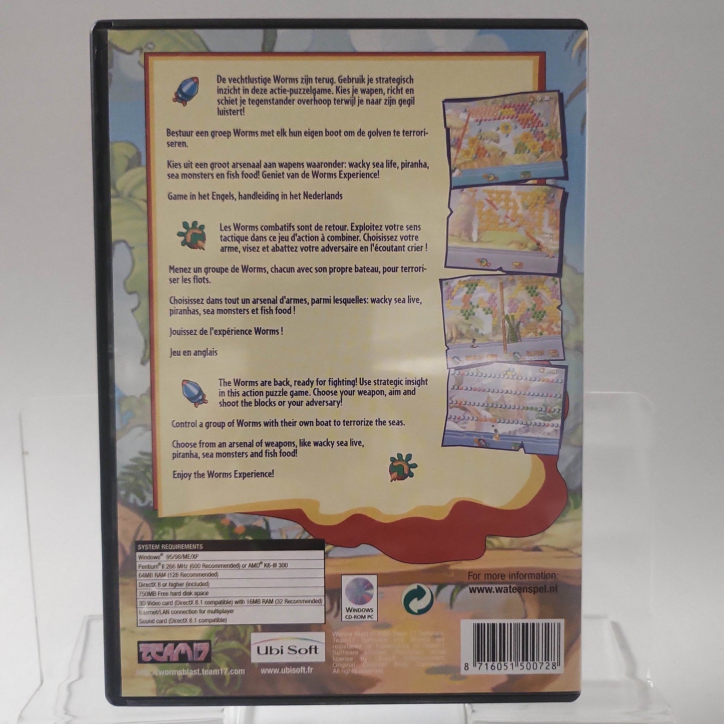 Worms Blast (No Book) PC - Feniks Gameshop