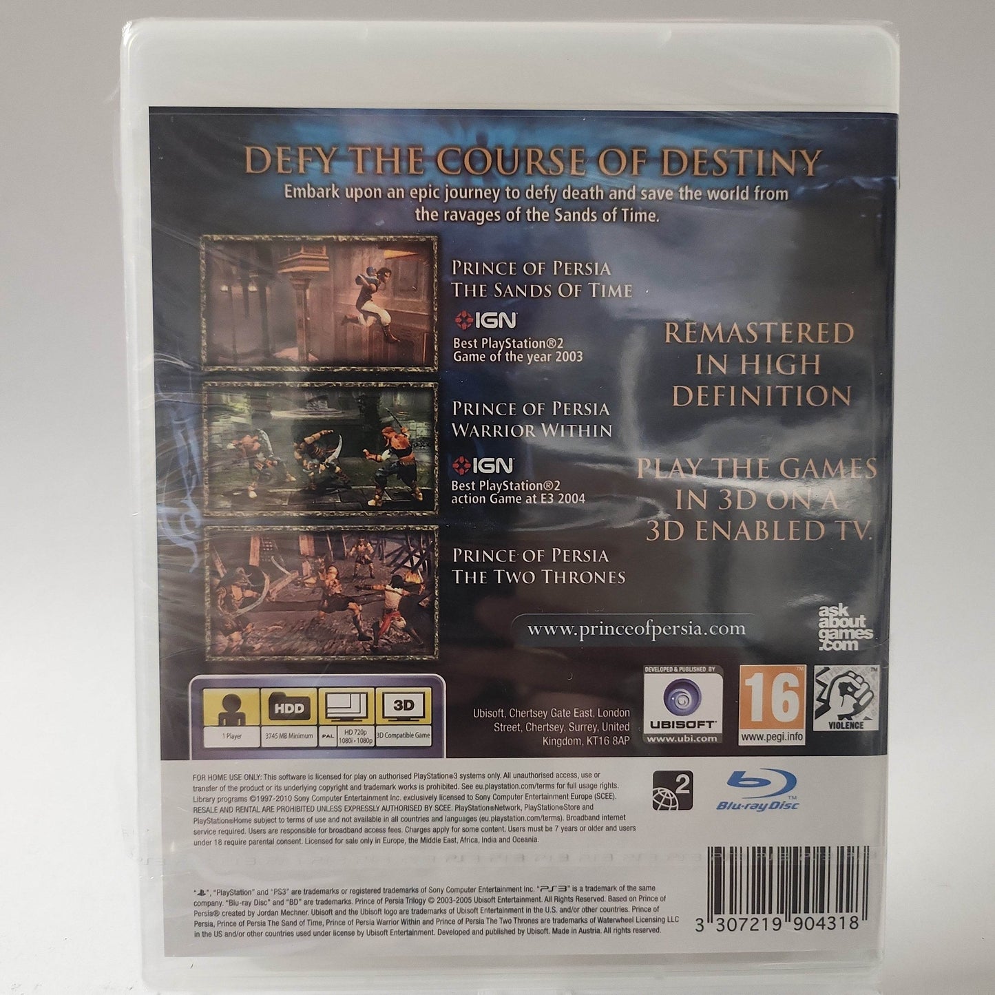 Prince of Persia Trilogy geseald Playstation 3 - Feniks Gameshop