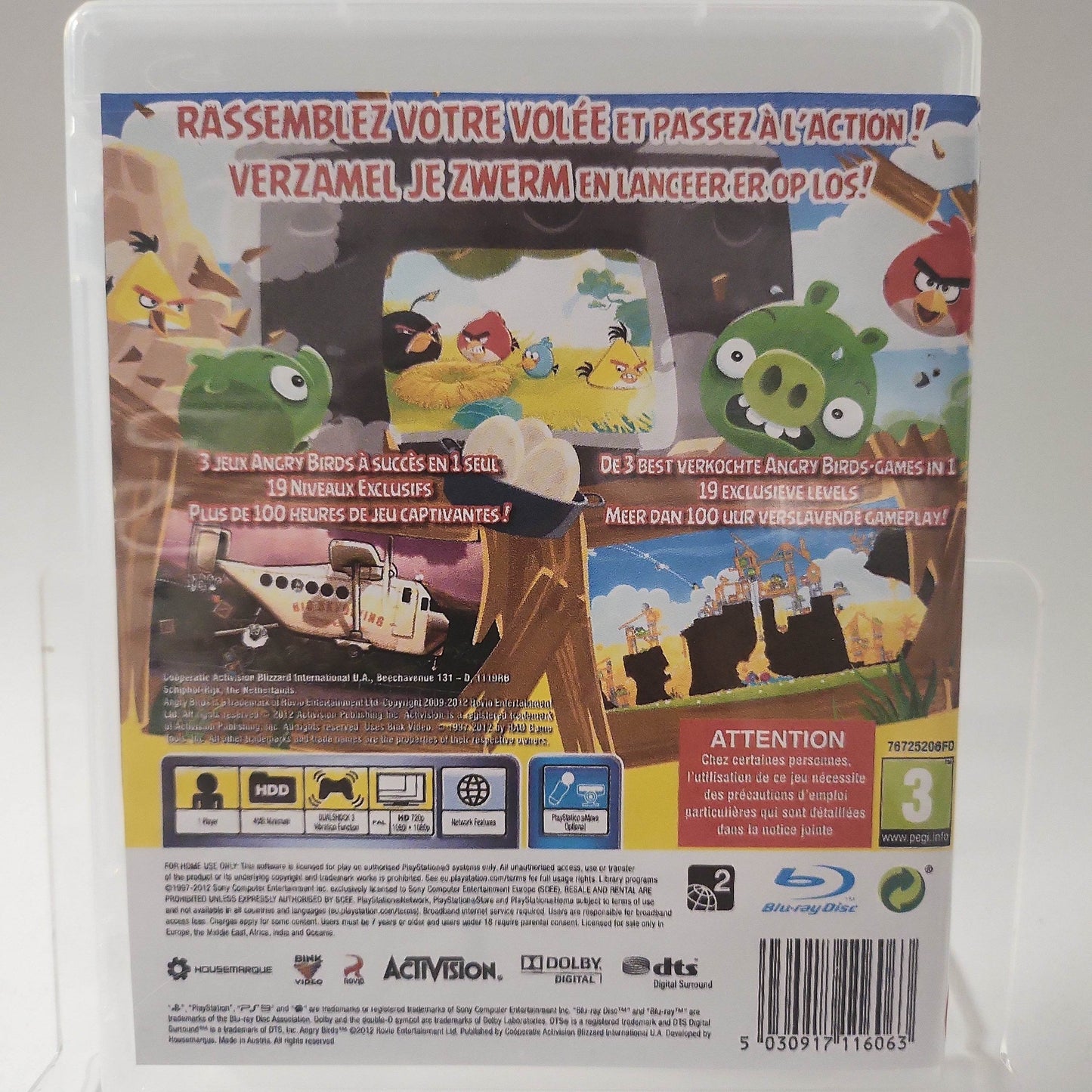 Angry Birds Trilogy (Copy Cover) Playstation 3 - Feniks Gameshop
