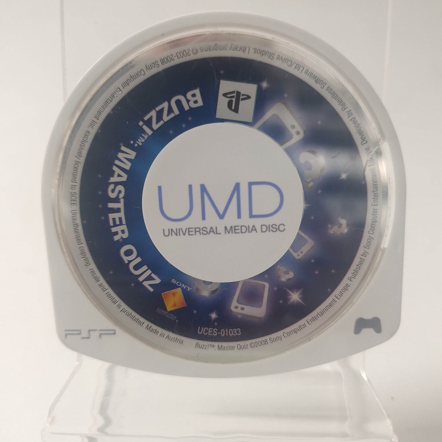 Buzz Master Quiz (Disc Only) PlayStation Portable - Feniks Gameshop