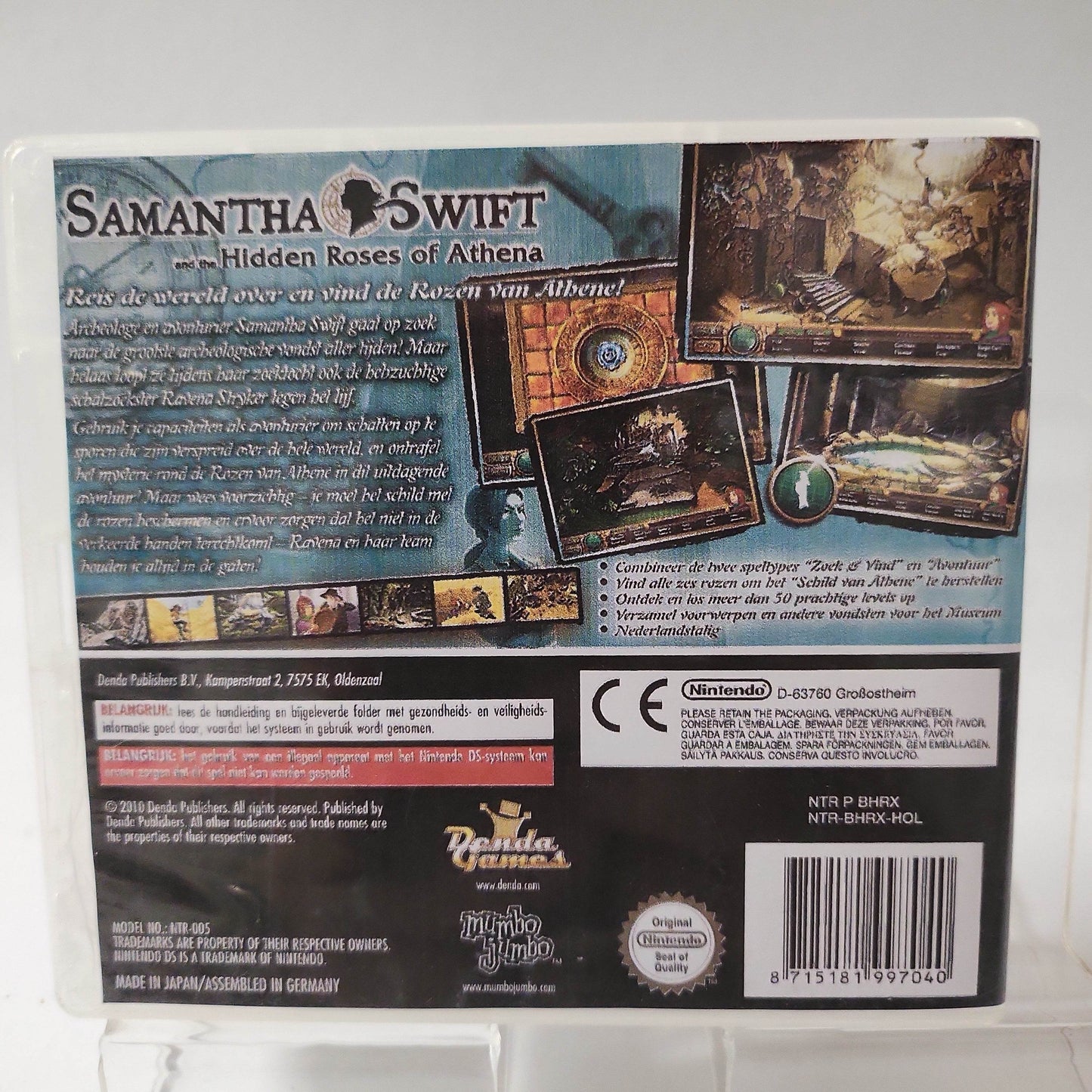Samantha Swift and the Hidden Roses of Athena (No Book) Nintendo DS - Feniks Gameshop