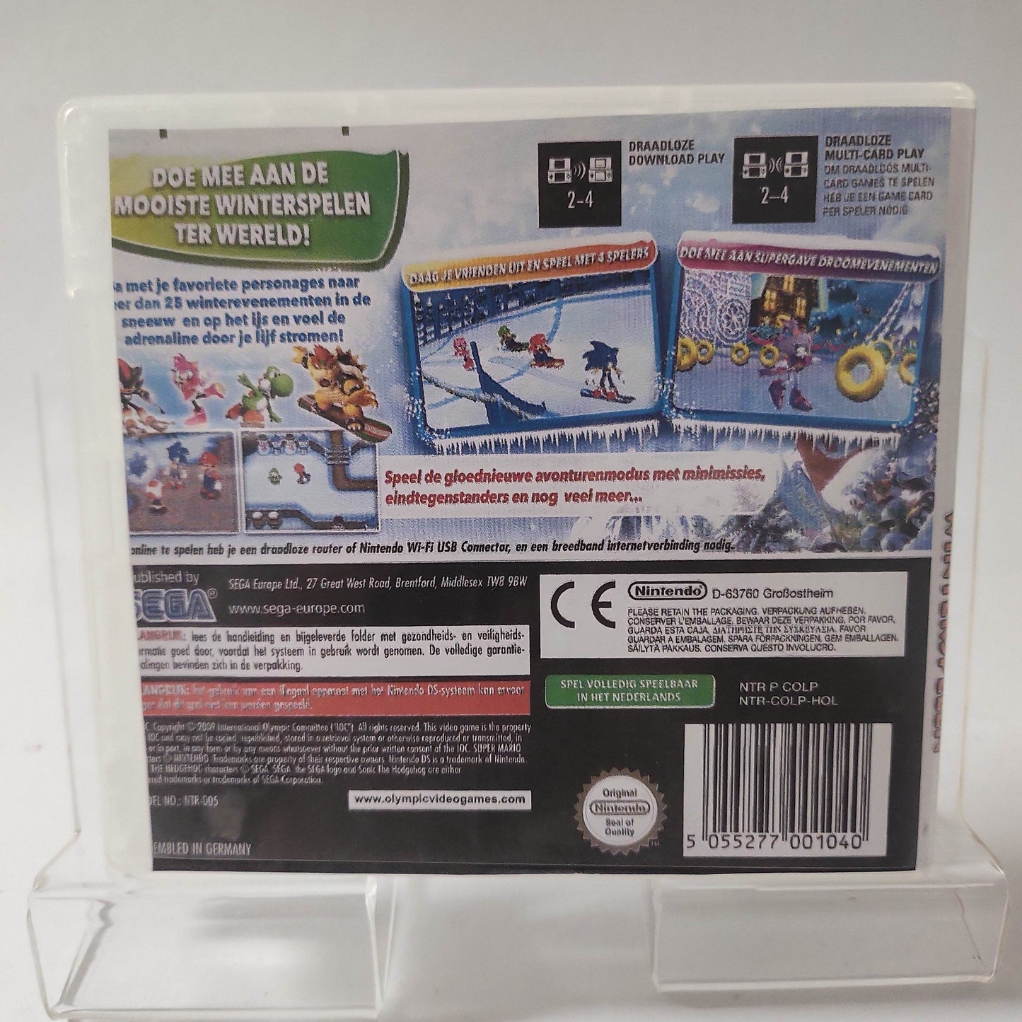 Mario & Sonic op de Olympische Spelen 2010 Vancouver (Copy Cover) Nintendo DS - Feniks Gameshop